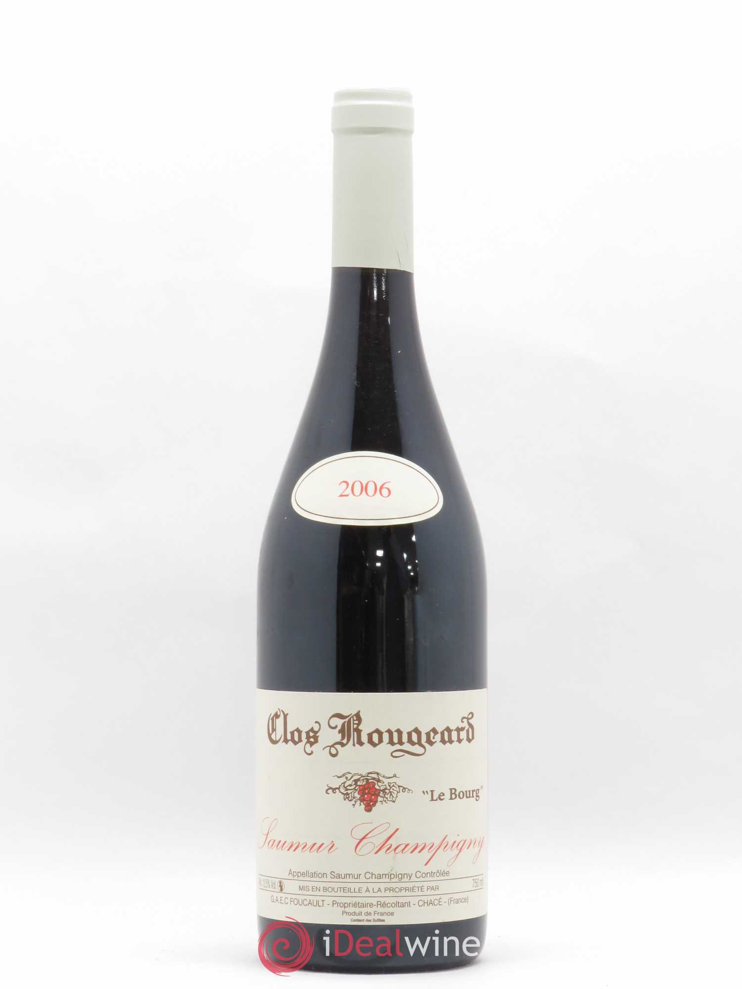 Saumur-Champigny Le Bourg Clos Rougeard 2006 - Lot de 1 bouteille - 0