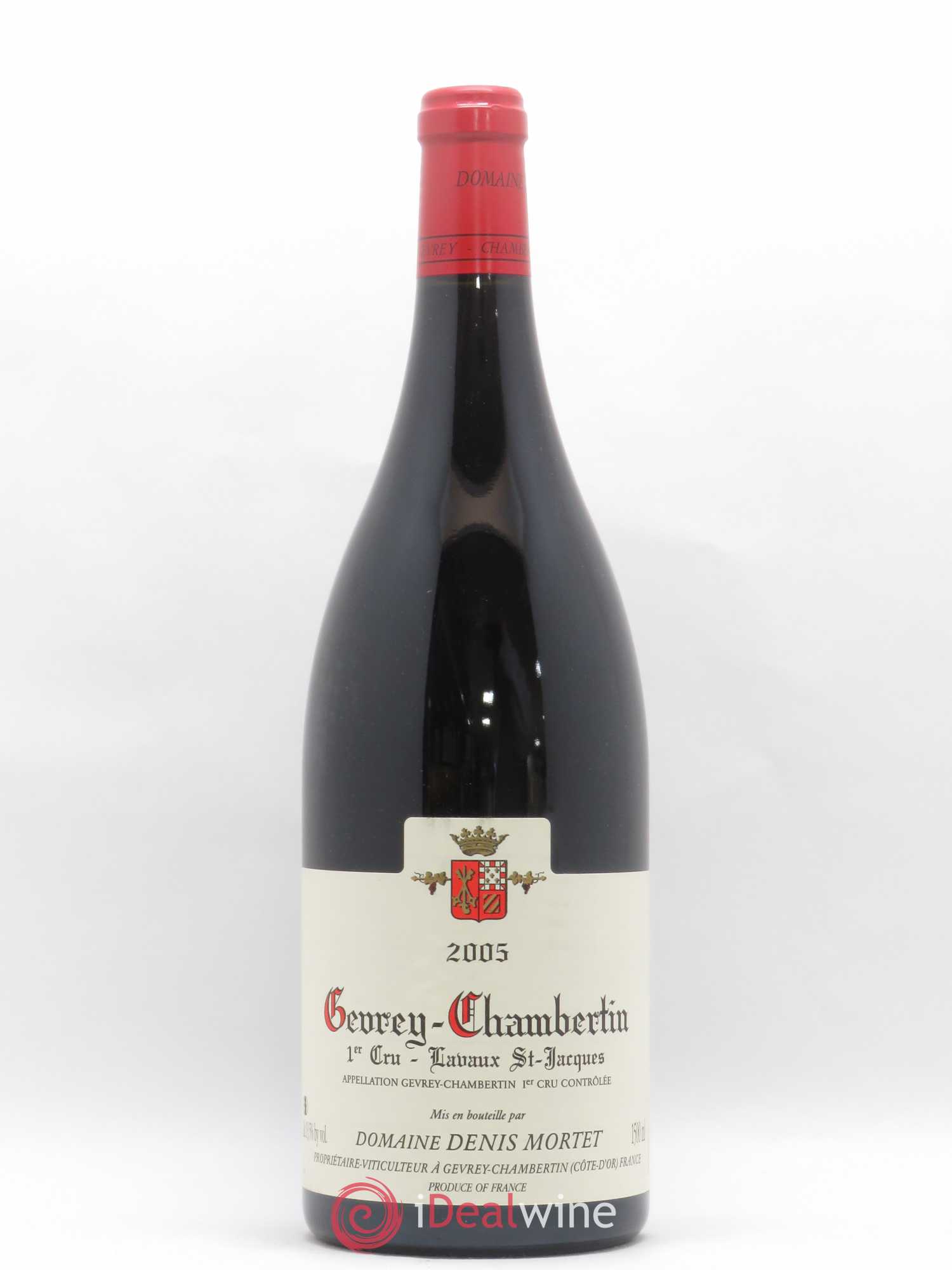 Gevrey-Chambertin 1er Cru Lavaux Saint Jacques Denis Mortet (Domaine) 2005 - Lot de 1 magnum - 0