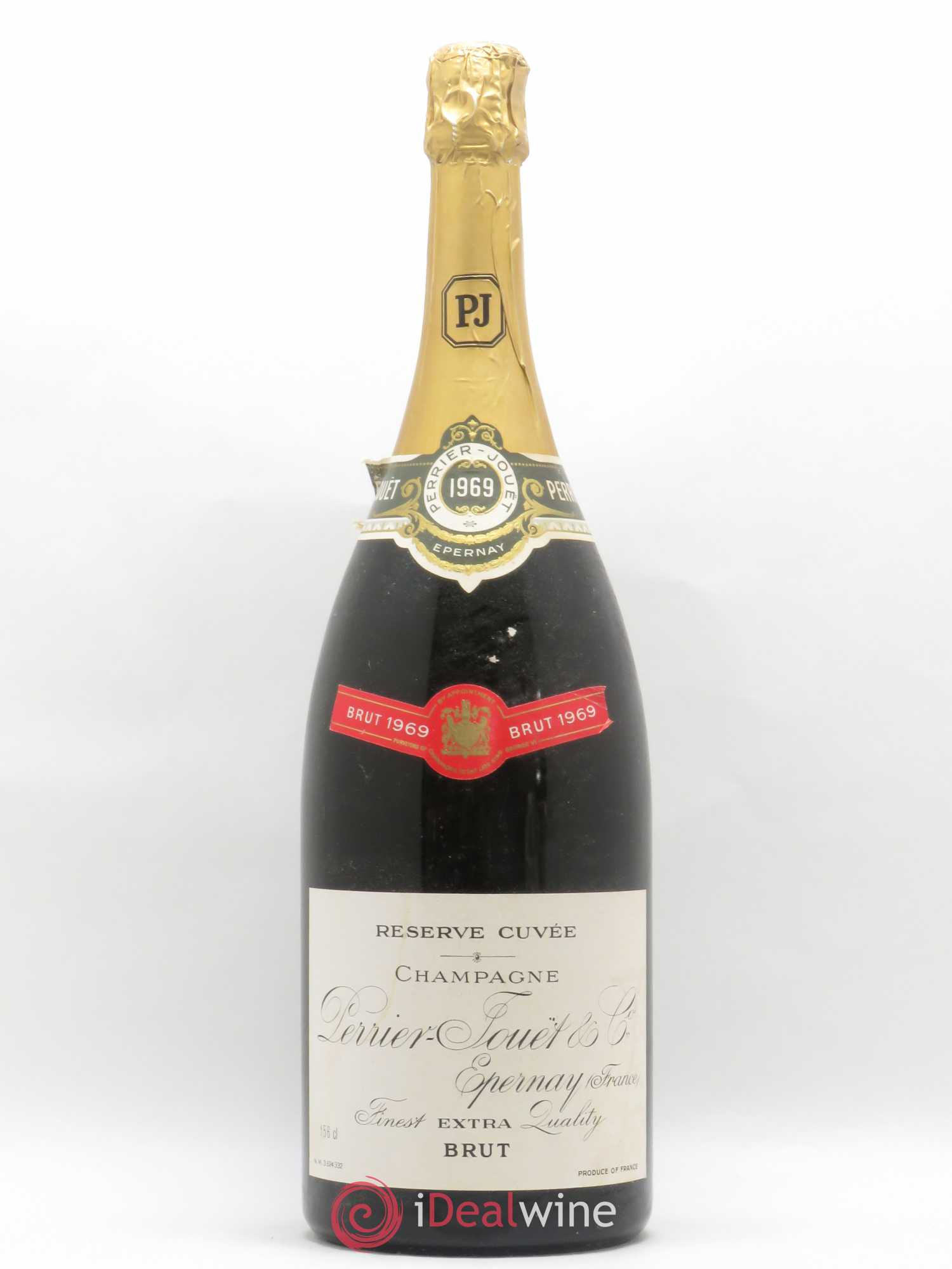 Champagne Reserve Cuvée Perrier-Jouet Extra Brut 1969 - Posten von 1 Magnum - 0