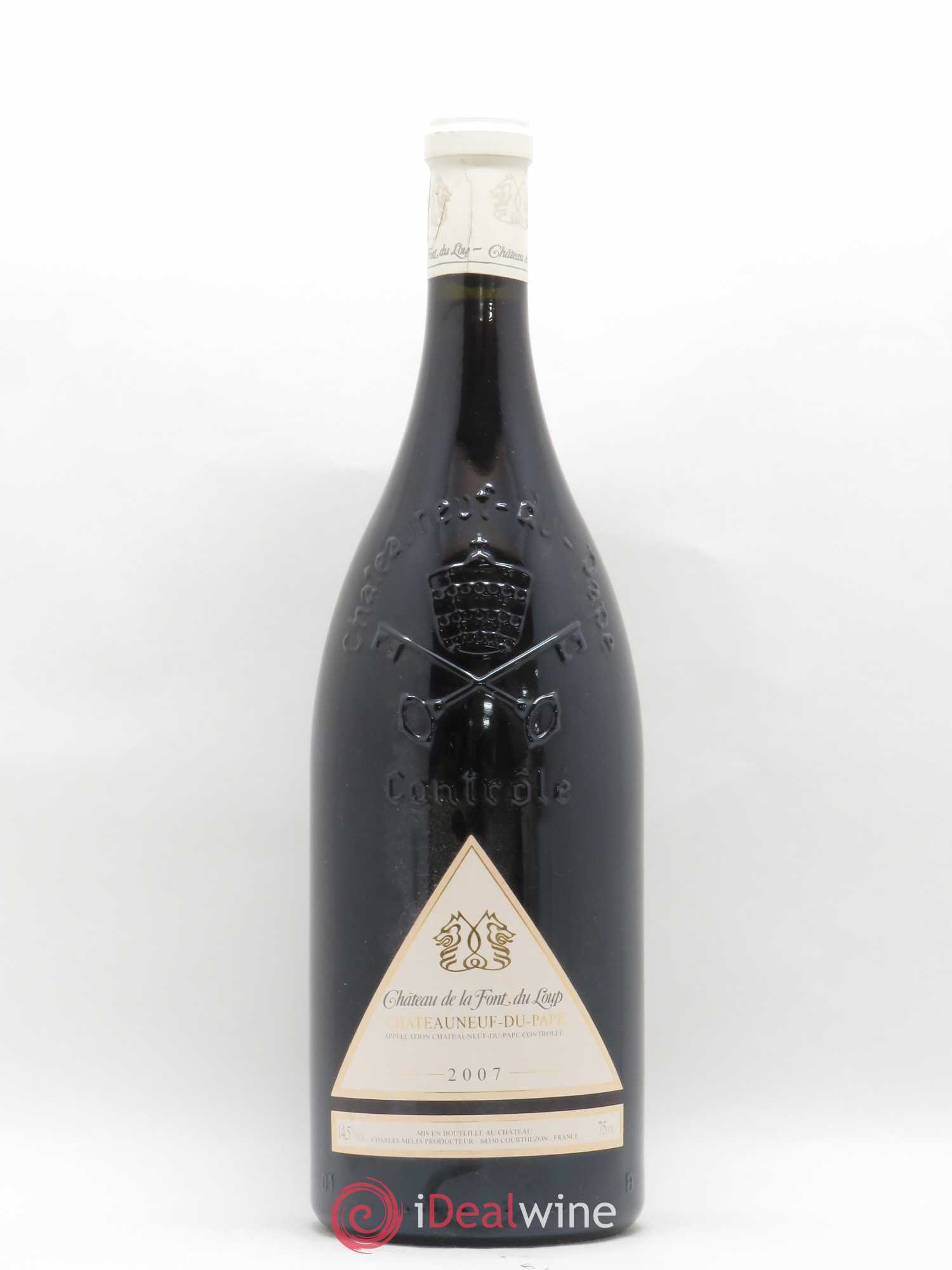 Châteauneuf-du-Pape Château de la Font du Loup 2007 - Lot de 1 magnum - 0