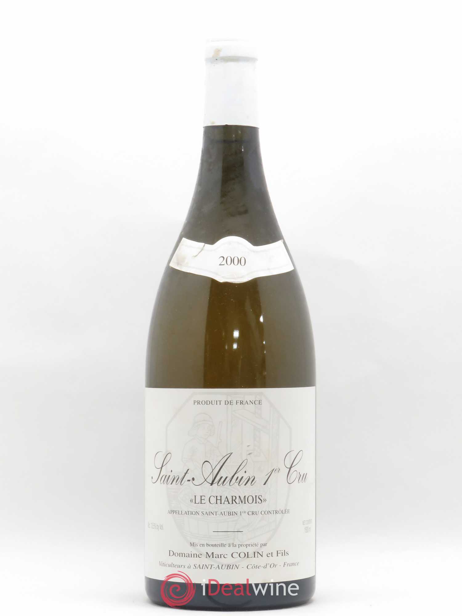 Saint-Aubin 1er Cru Le Charmois Marc Colin 2000 - Posten von 1 Magnum - 0