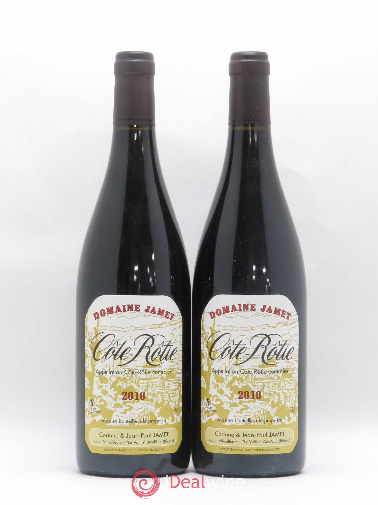 Côte-Rôtie Jamet (Domaine) 2010 - Lot de 2 bouteilles - 0
