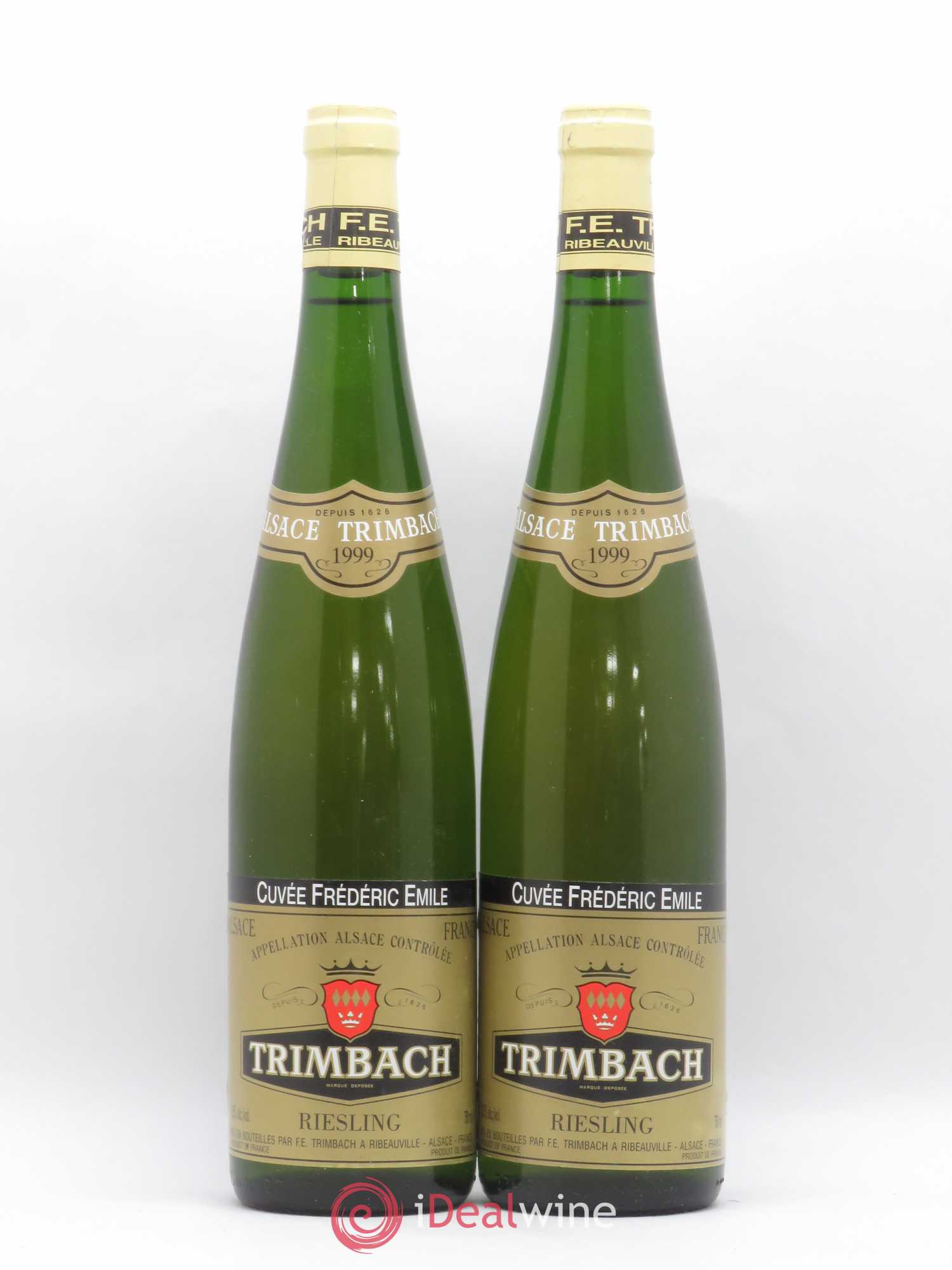 Alsace Riesling Cuvée Frédéric Emile Trimbach (Domaine) 1999 - Lot de 2 bouteilles - 0
