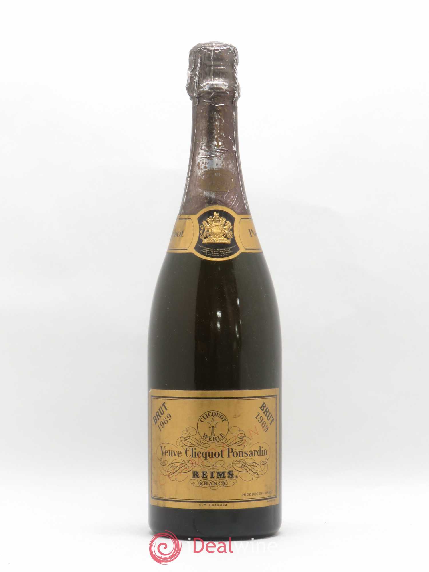 Brut Réserve Veuve Clicquot 1969 - Lot de 1 bouteille - 0
