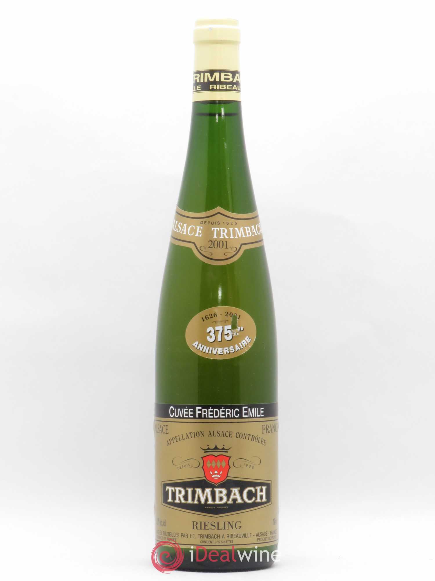 Riesling Frederic Emile Cuvee 375ème Trimbach 2001 - Lotto di 1 bottiglia - 0