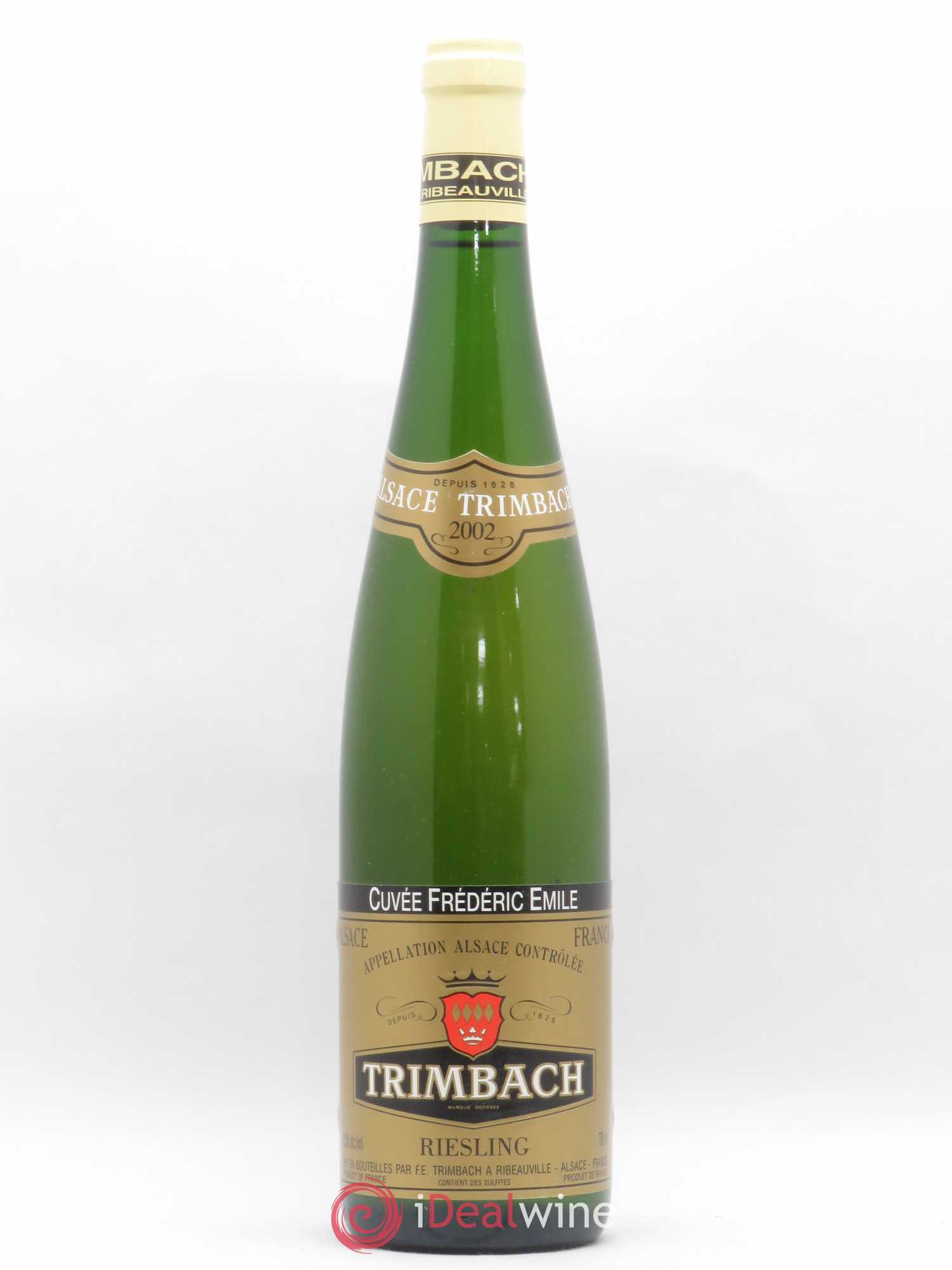 Alsace Riesling Cuvée Frédéric Emile Trimbach (Domaine) 2002 - Lot de 1 bouteille - 0