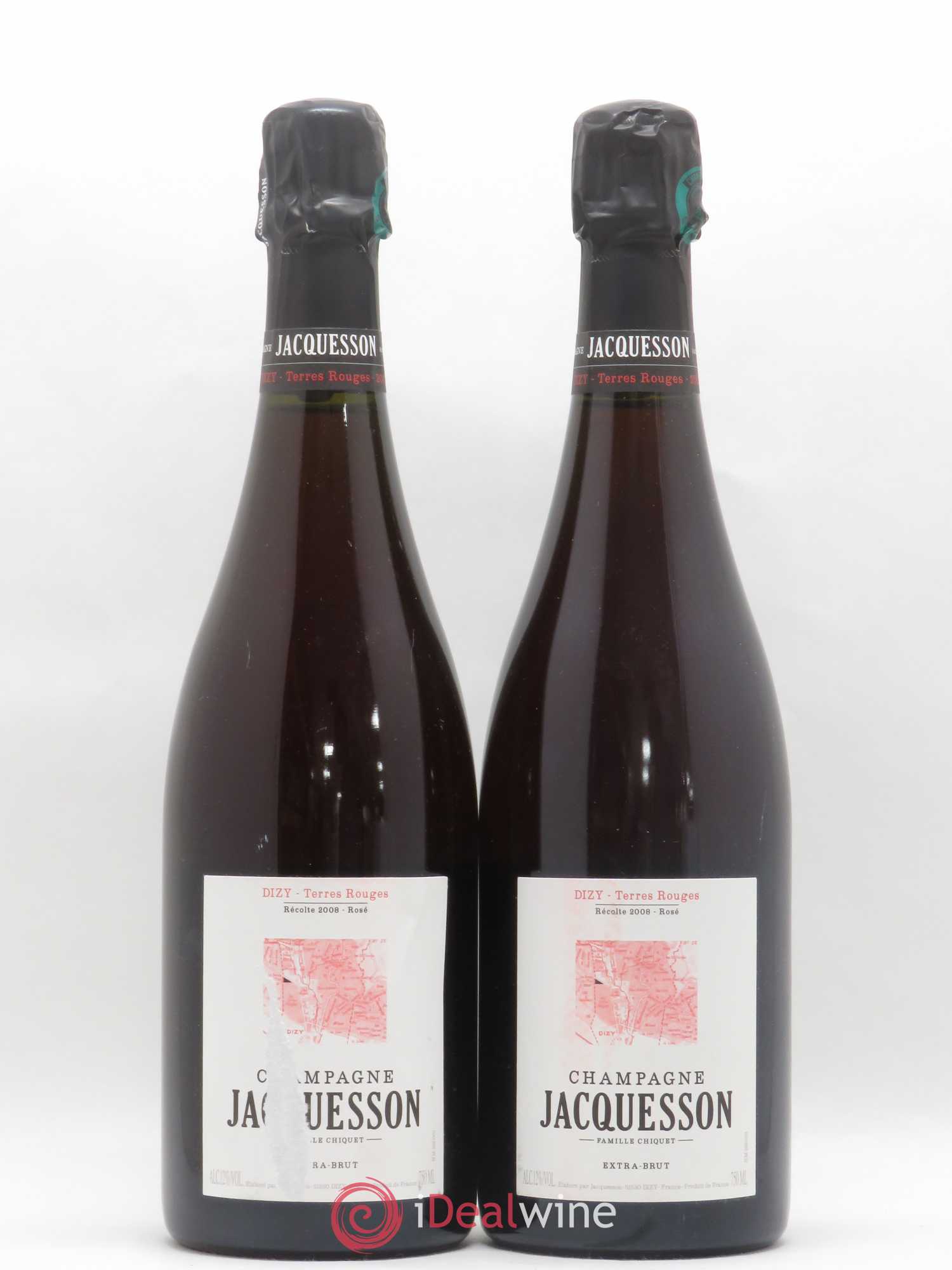 Dizy Terres Rouges Jacquesson 2008 - Lotto di 2 bottiglie - 0