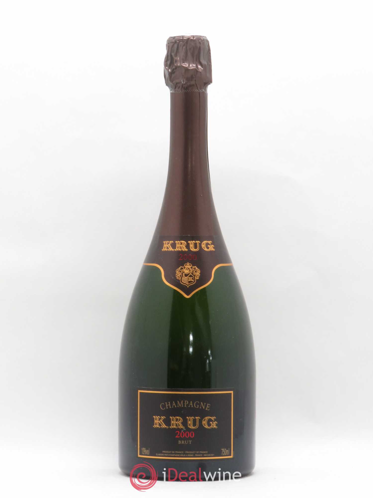 Vintage Krug 2000 - Lot de 1 bouteille - 0