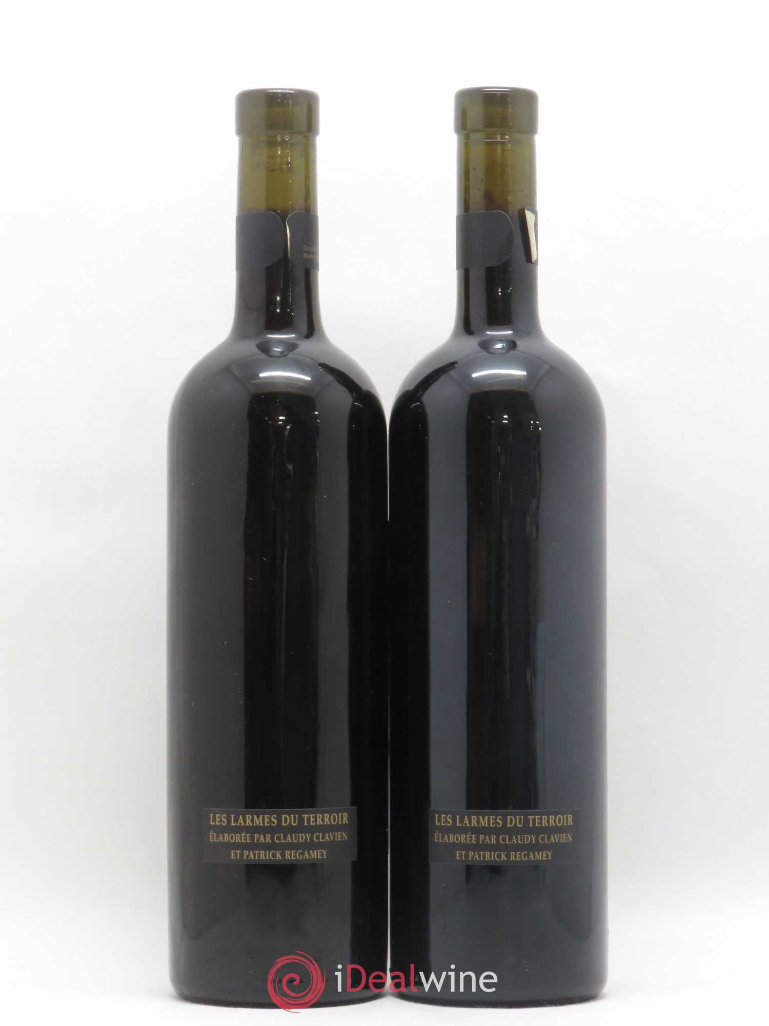 Valais Carminoir Les Larmes du terroir Claudy Clavien 2004 - Posten von 2 Flaschen - 1