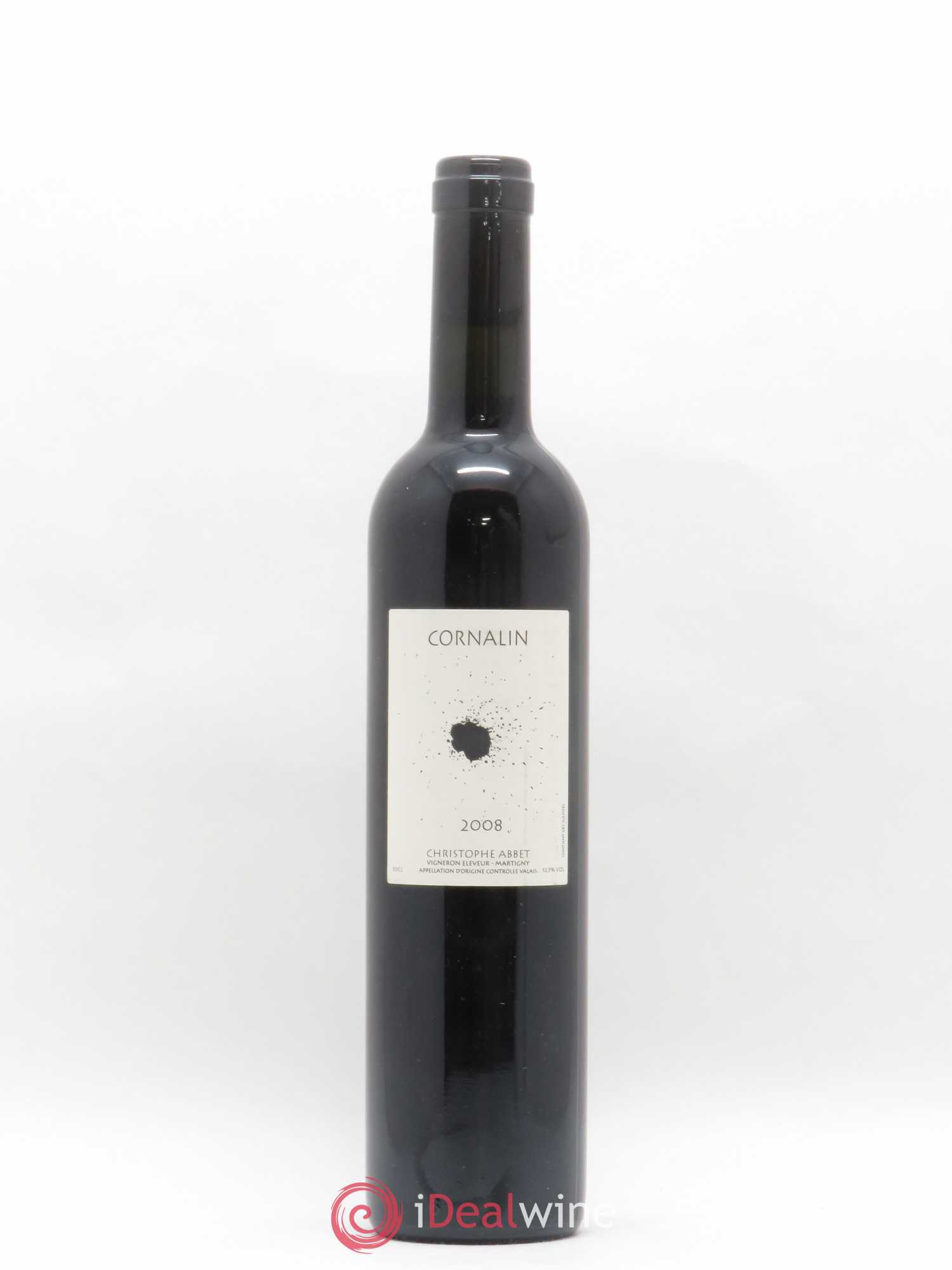 Valais Cornalin Christophe Abbet 50cl 2008 - Posten von 1 Flasche - 0