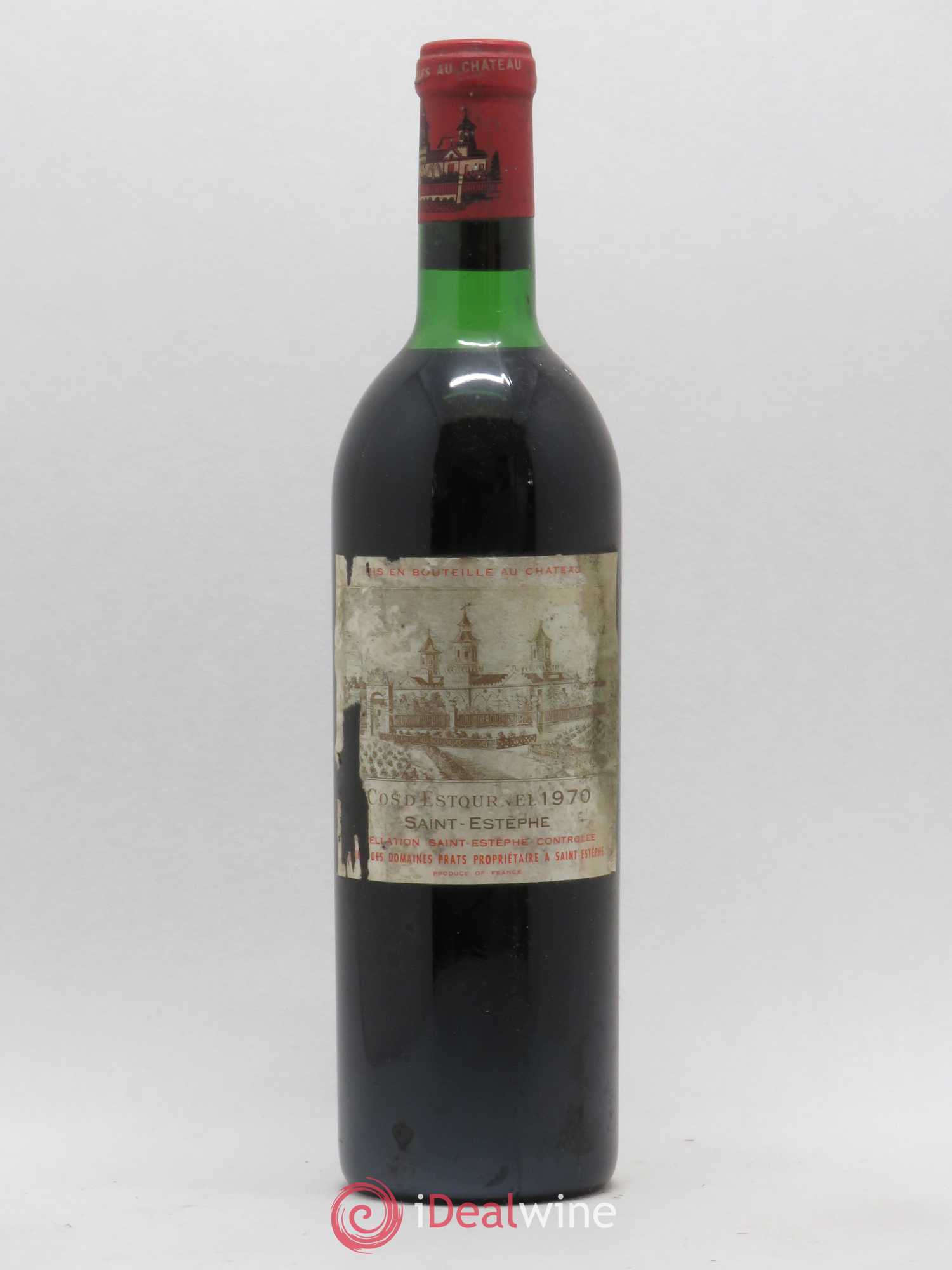 Cos d'Estournel 2ème Grand Cru Classé 1970 - Lot de 1 bouteille - 0