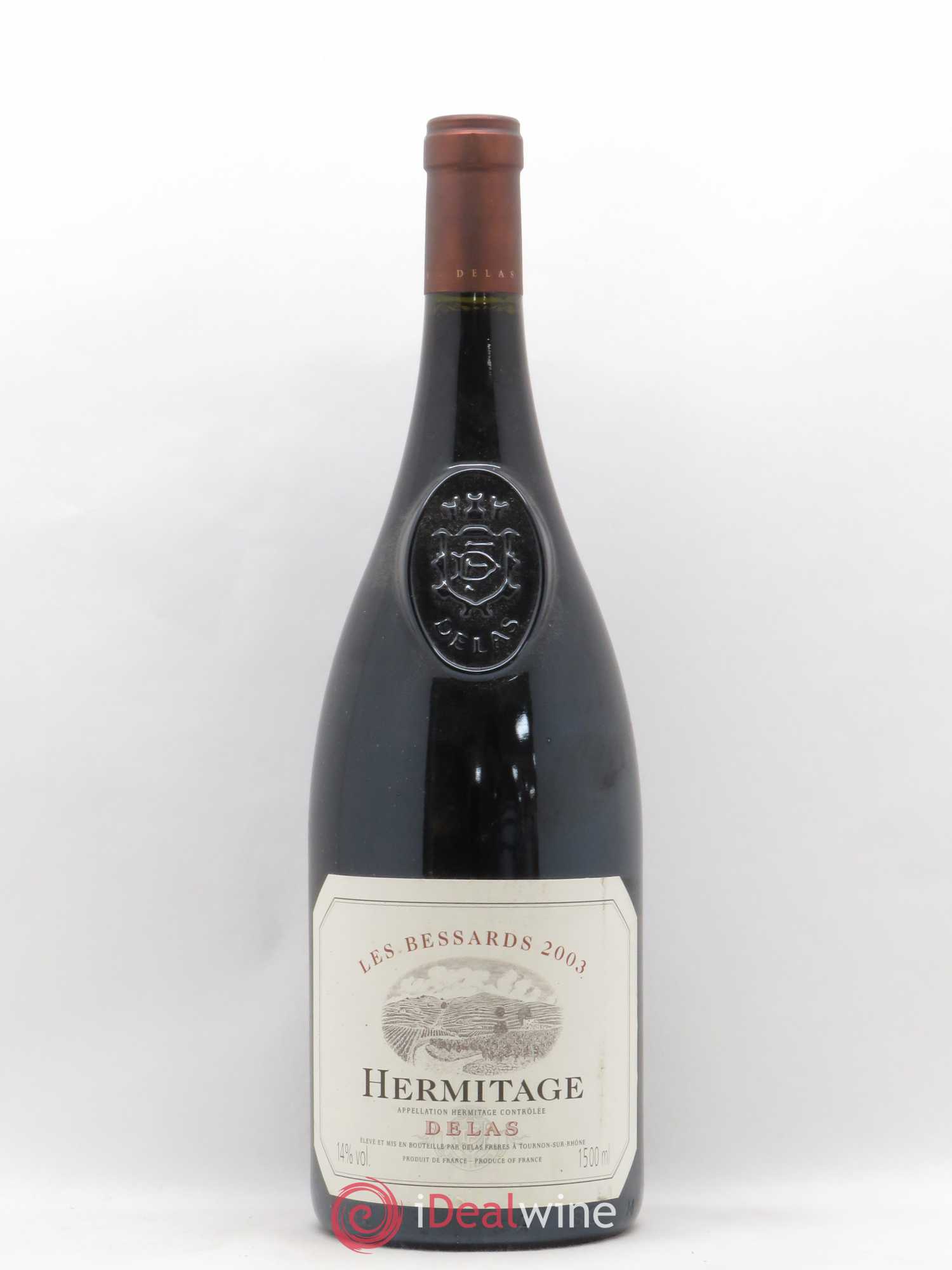 Hermitage Les Bessards Delas Frères 2003 - Lot de 1 magnum - 0
