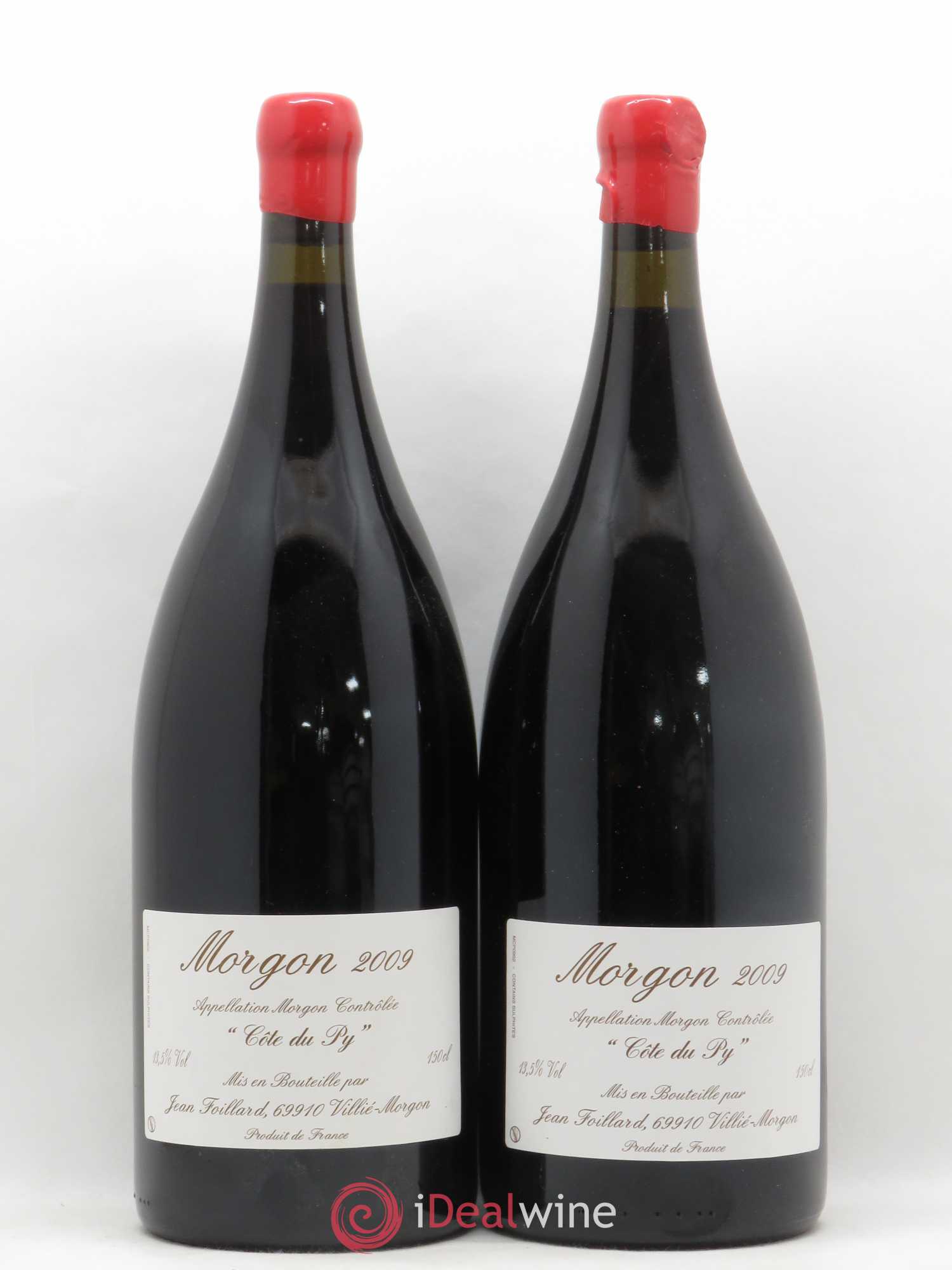 Morgon Côte du Py Jean Foillard 2009 - Lot de 2 magnums - 0