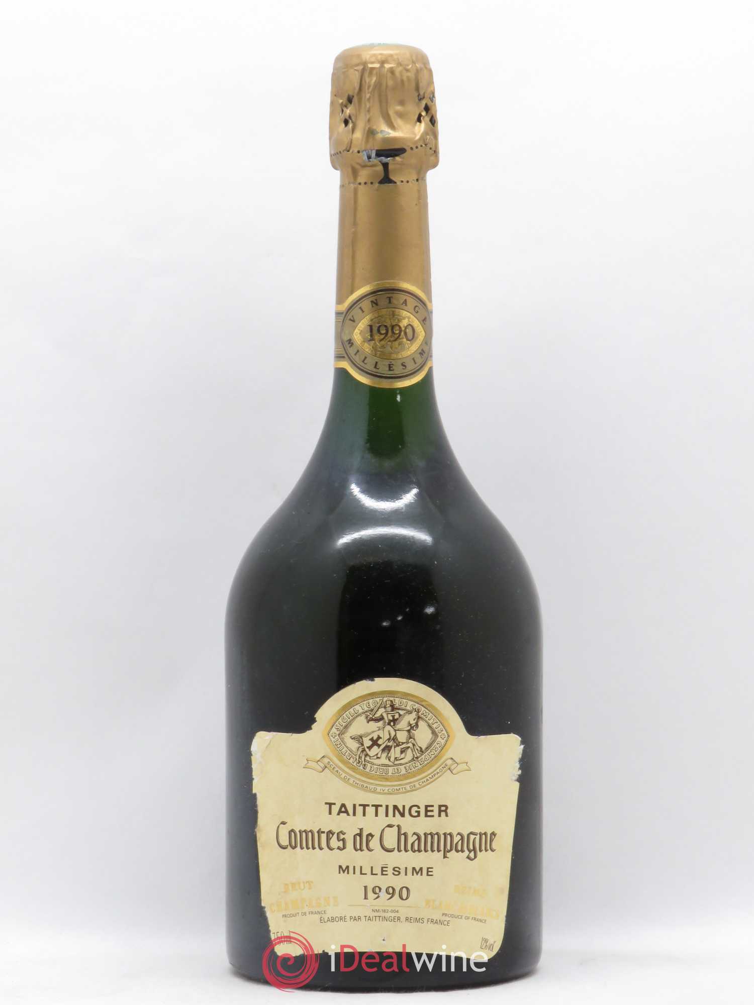 Comtes de Champagne Taittinger 1990 - Lot de 1 bouteille - 0