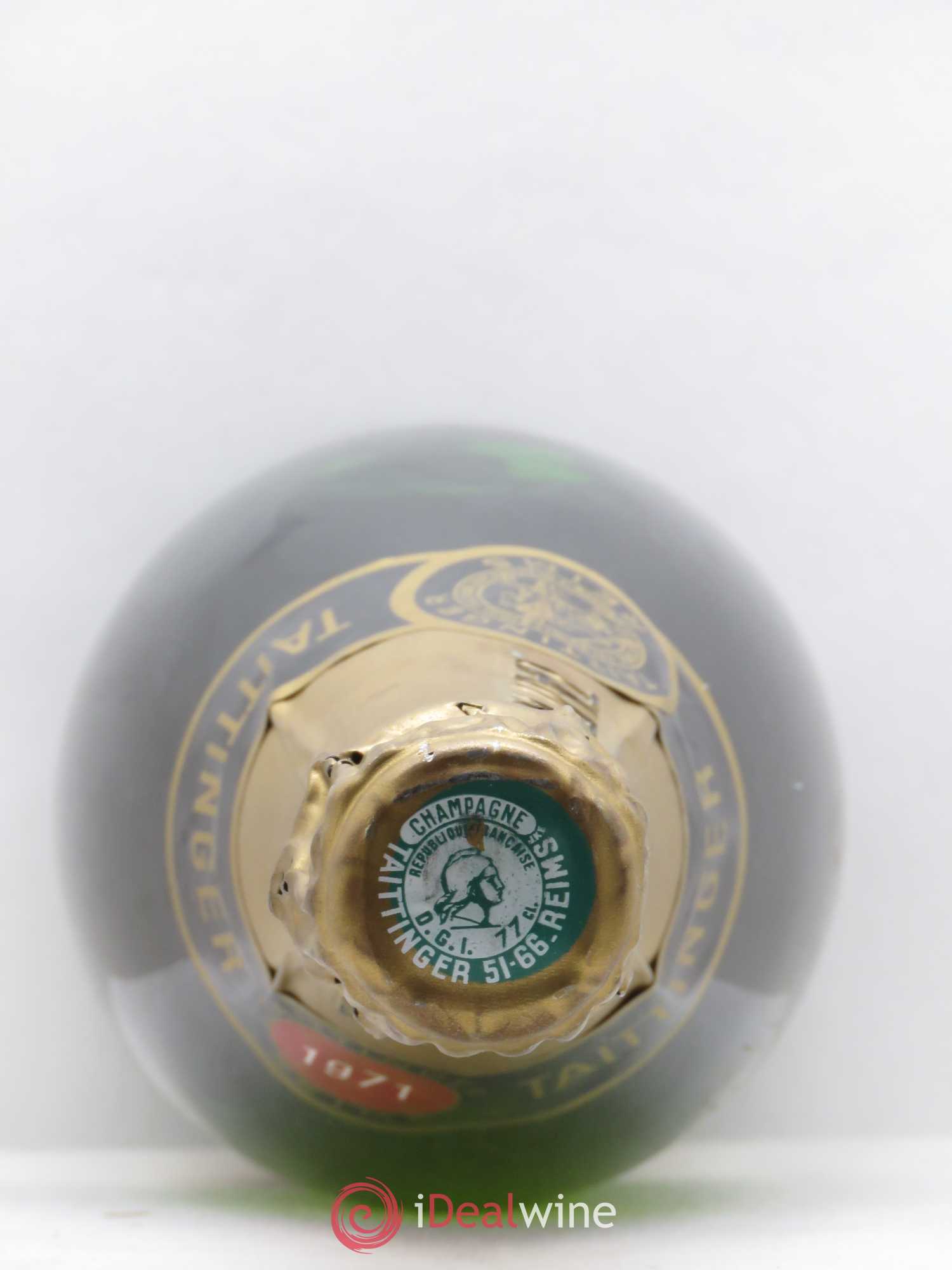 Brut Réserve Taittinger 1971 - Lot de 1 bouteille - 1