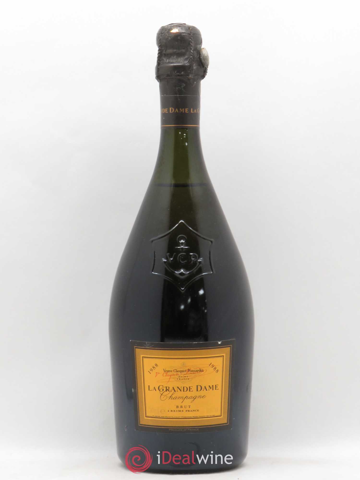 La Grande Dame Veuve Clicquot 1988 - Lot de 1 bouteille - 0