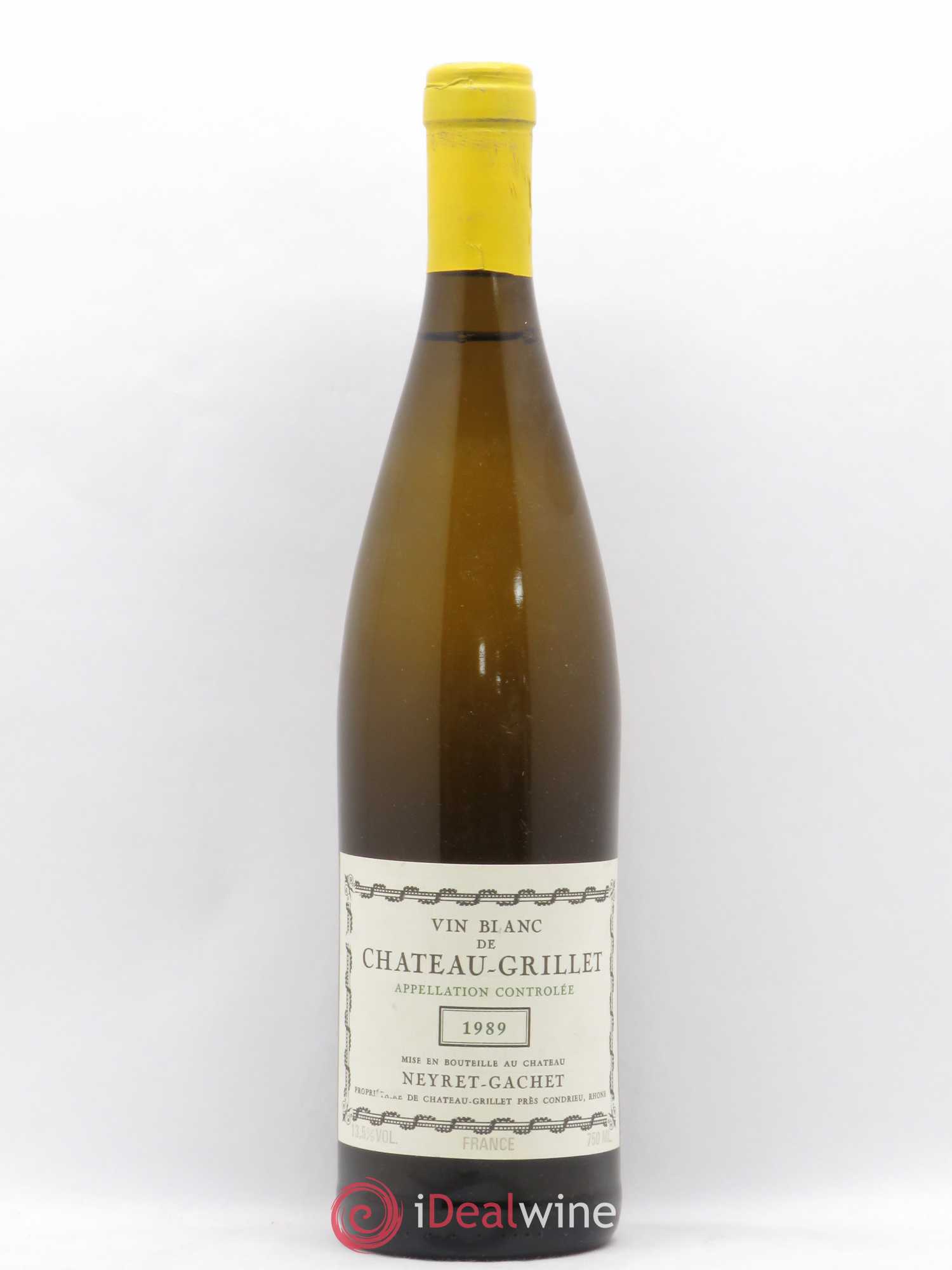 Château Grillet Château-Grillet Neyret-Gachet 1989 - Posten von 1 Flasche - 0