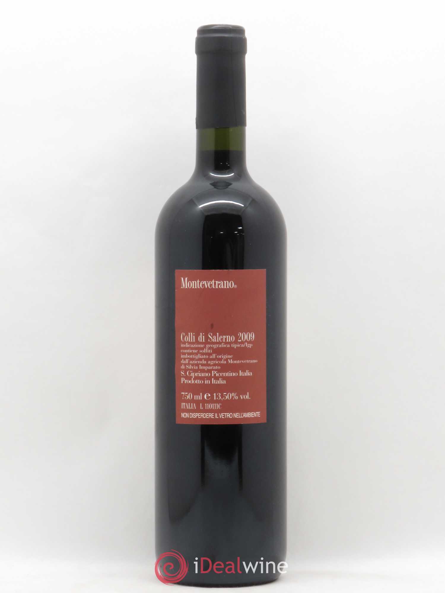 Colli Di Salerno Montevetrano IGT Silvia Imparato 2009 - Lot de 1 bouteille - 1