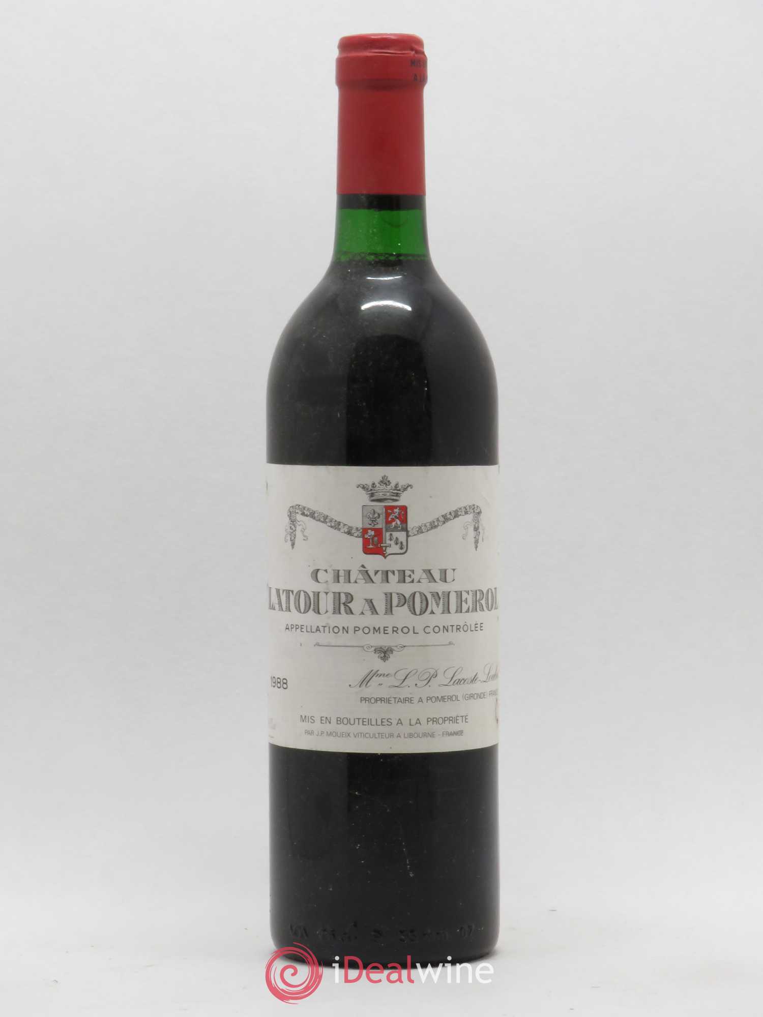 Château Latour à Pomerol 1988 - Lot de 1 bouteille - 0