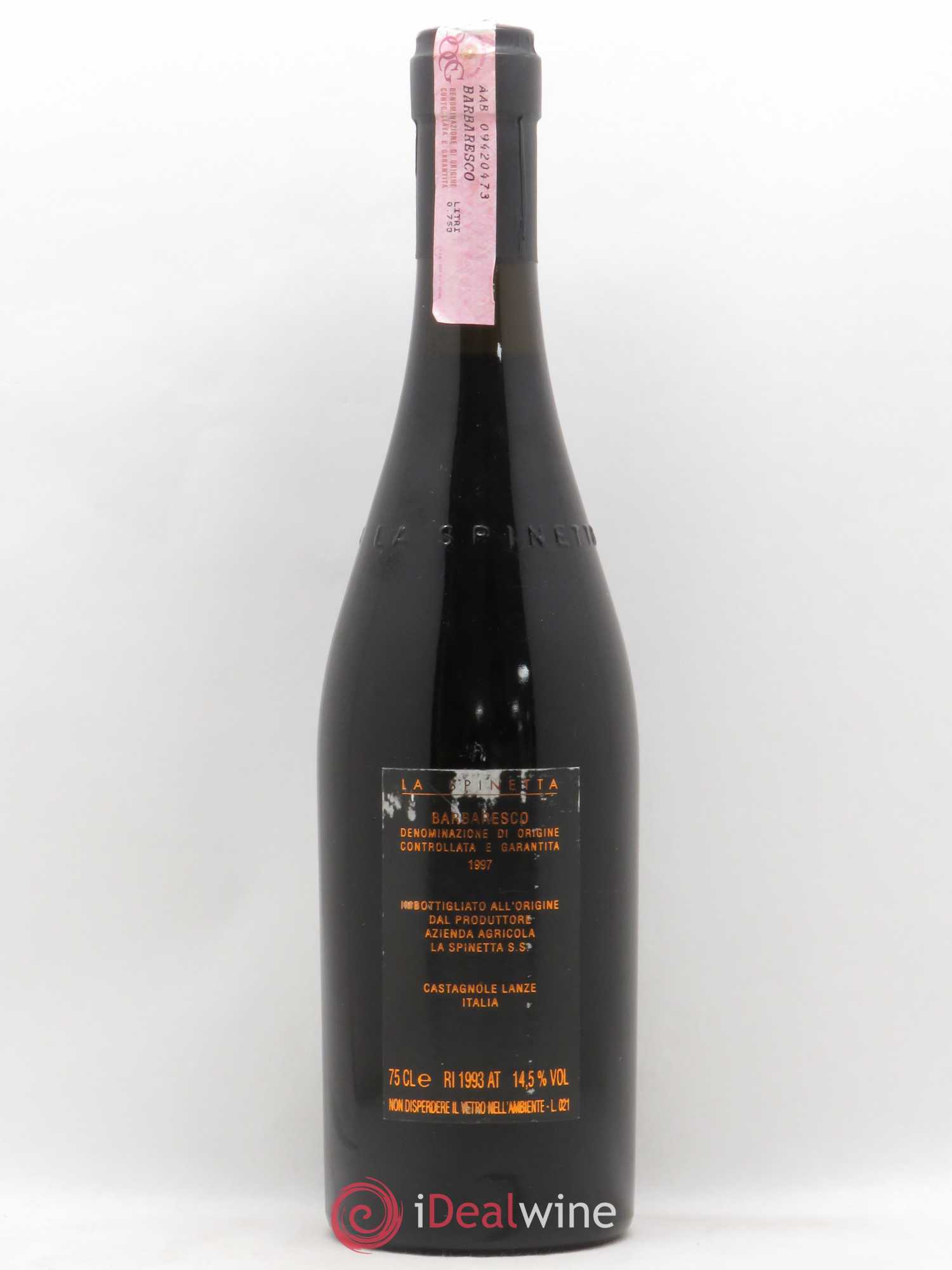 Barbaresco DOCG Vigneto Gallina Vursu La Spinetta - Giorgio Rivetti 1997 - Lot of 1 bottle - 1