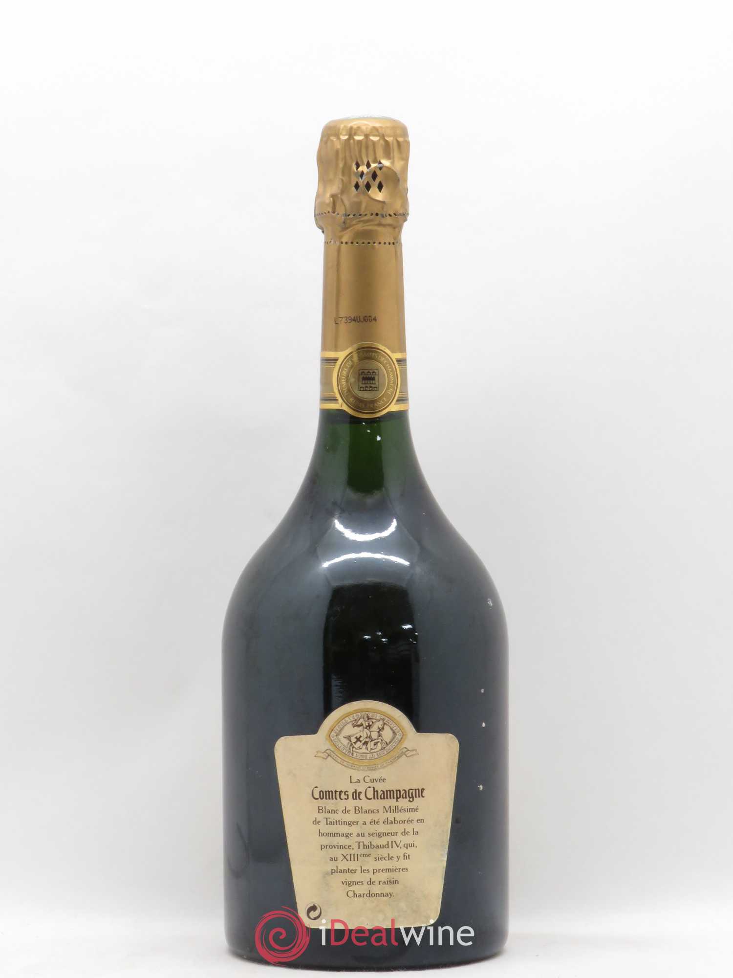 Comtes de Champagne Taittinger 1990 - Lot de 1 bouteille - 1