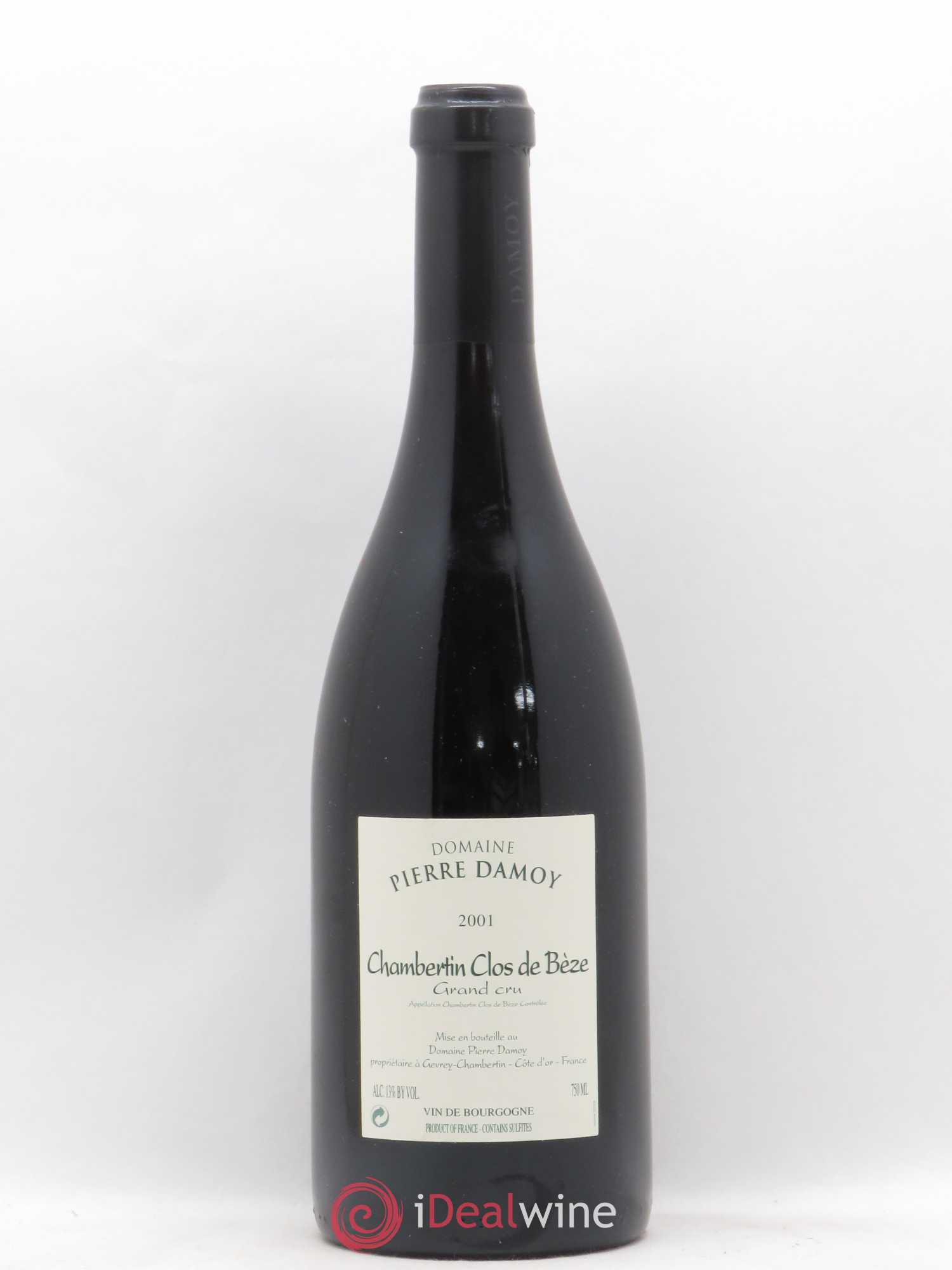 Chambertin Clos de Bèze Grand Cru Pierre Damoy 2001 - Lot de 1 bouteille - 0