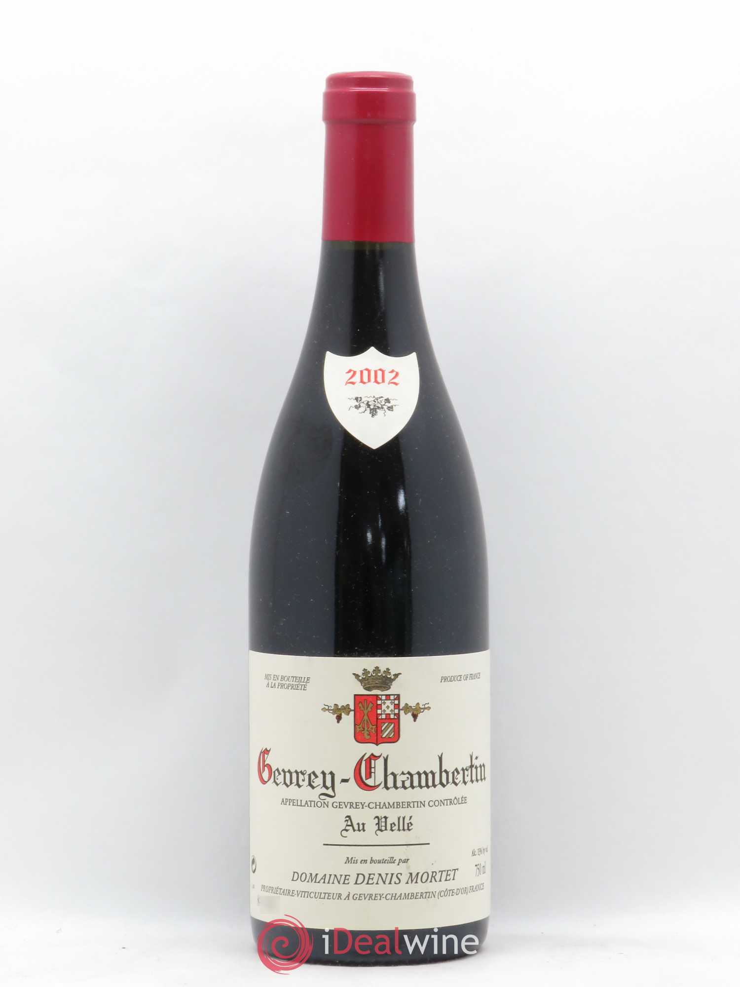 Gevrey-Chambertin Au Vellé Denis Mortet (Domaine) 2002 - Lot de 1 bouteille - 0