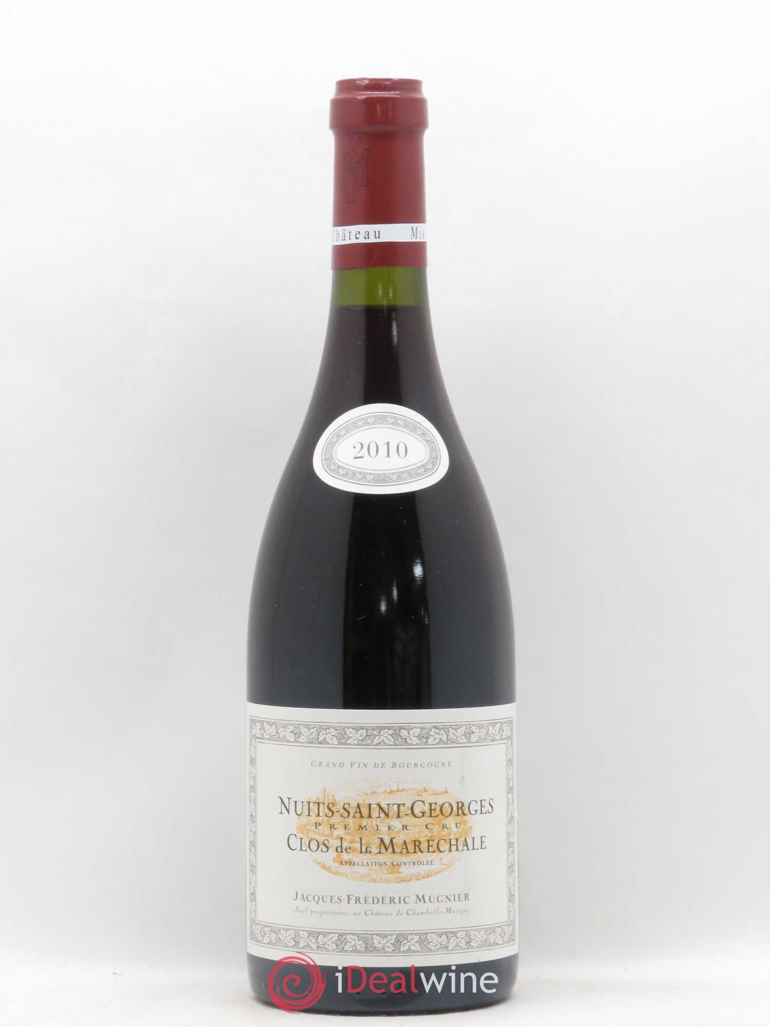 Nuits-Saint-Georges 1er Cru Clos de La Maréchale Jacques-Frédéric Mugnier 2010 - Lot de 1 bouteille - 0