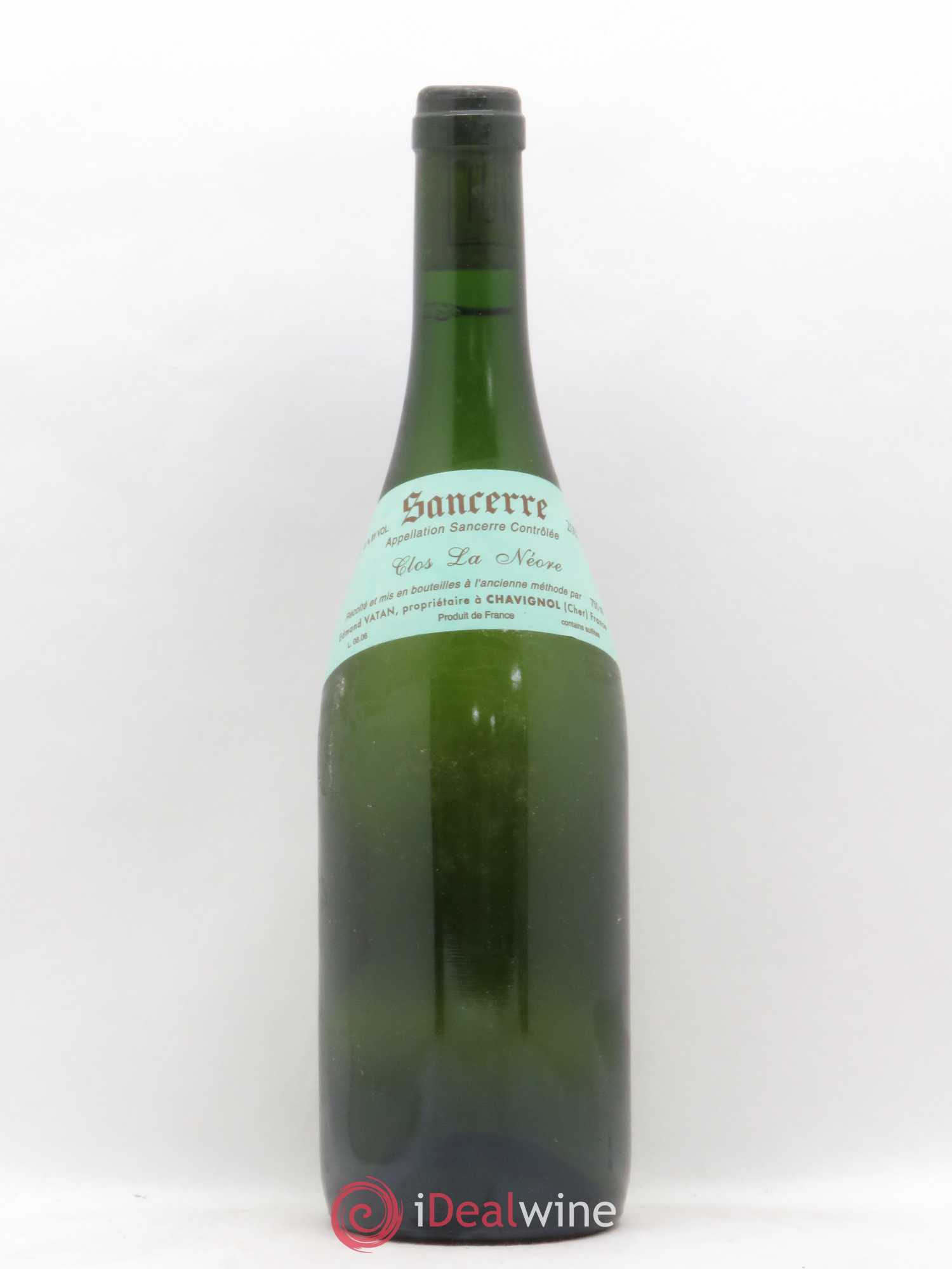 Sancerre Clos la Neore Edmond Vatan 2007 - Lot de 1 bouteille - 0