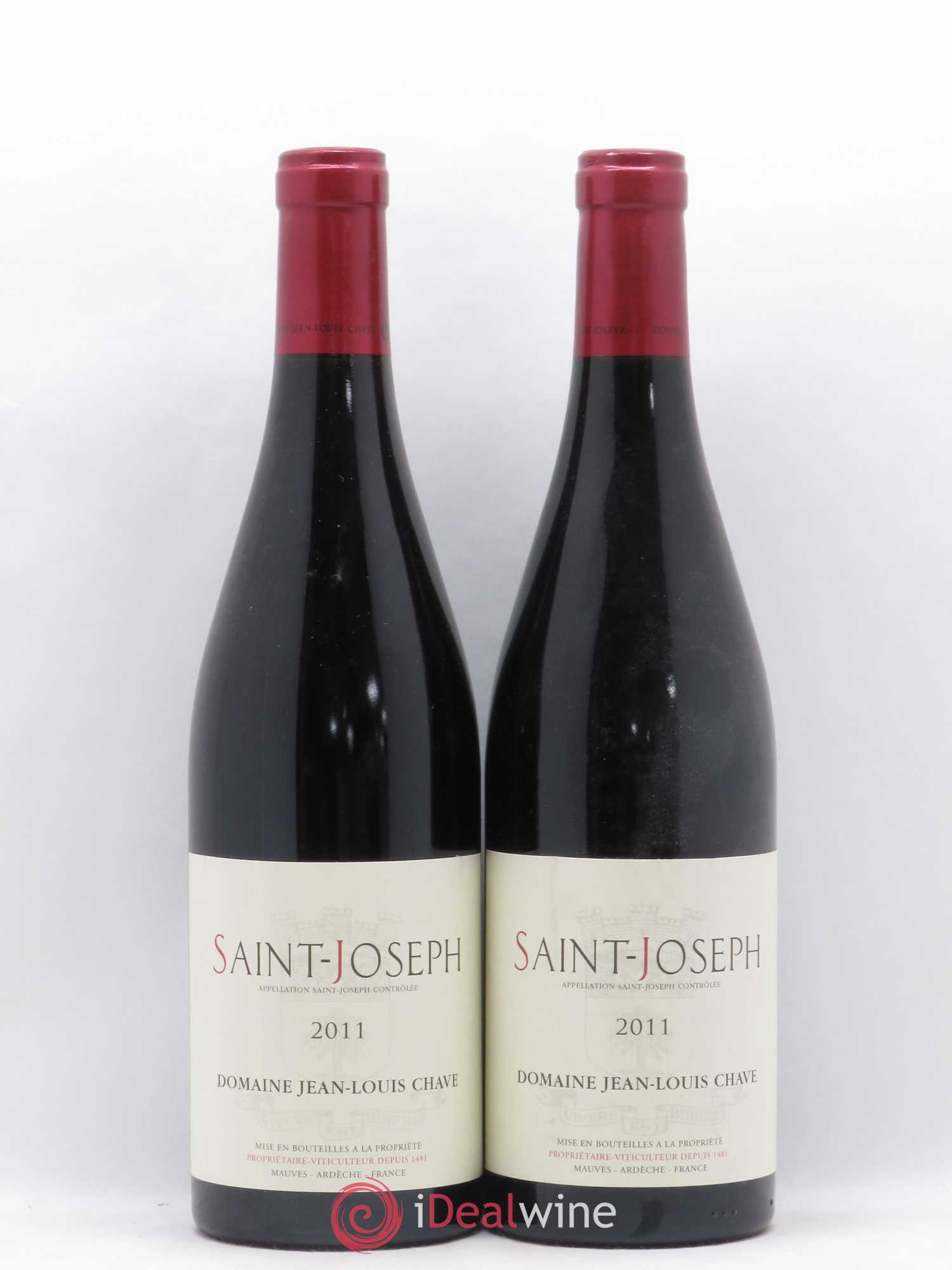 Saint-Joseph Jean-Louis Chave 2011 - Lot de 2 bouteilles - 0