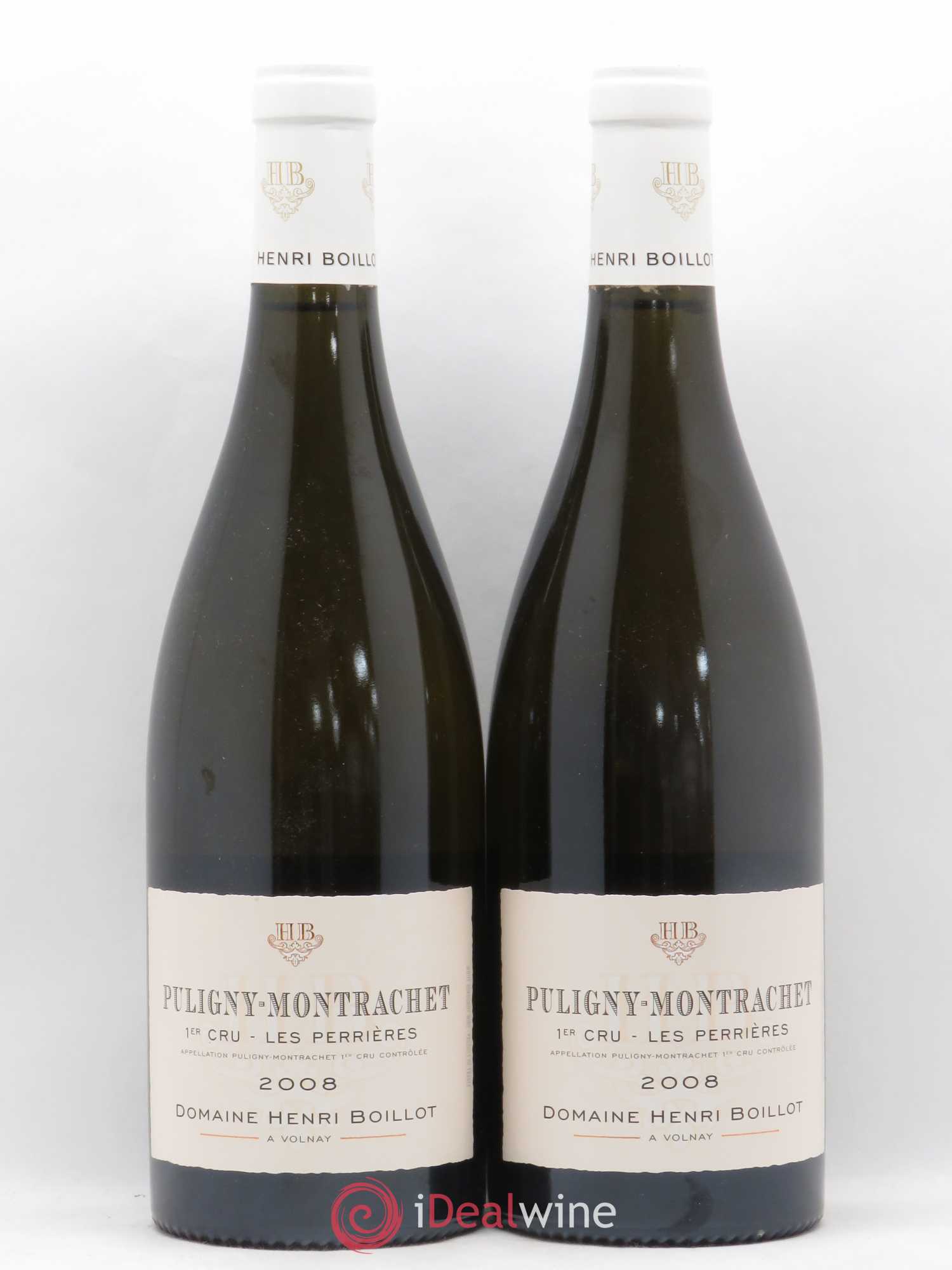 Puligny-Montrachet 1er Cru Les Perrières Henri Boillot (Domaine) 2008 - Lot de 2 bouteilles - 0