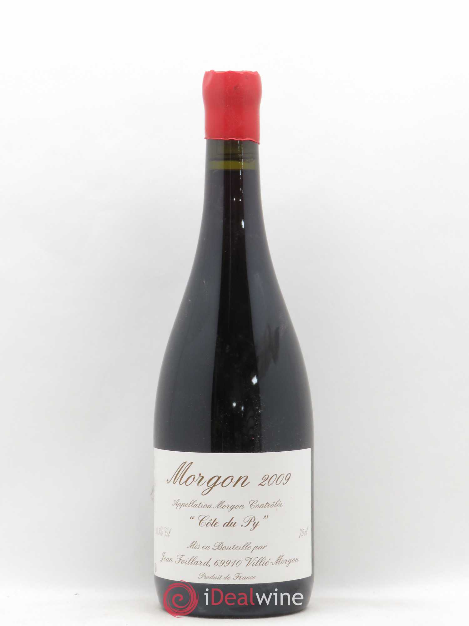 Morgon Côte du Py Jean Foillard 2009 - Lot de 1 bouteille - 0