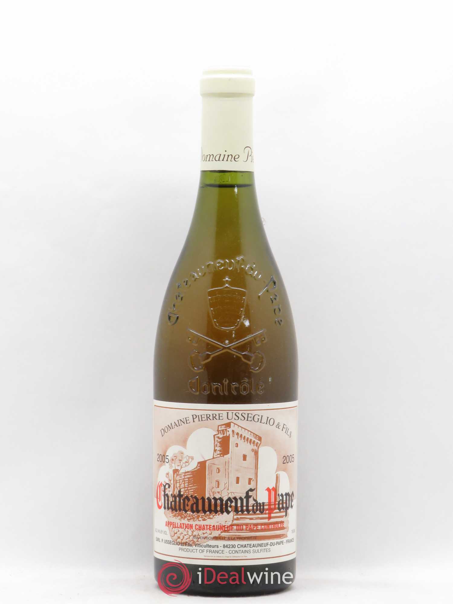 Châteauneuf-du-Pape Pierre Usseglio (Domaine) Jean-Pierre & Thierry Usseglio 2005 - Lot de 1 bouteille - 0