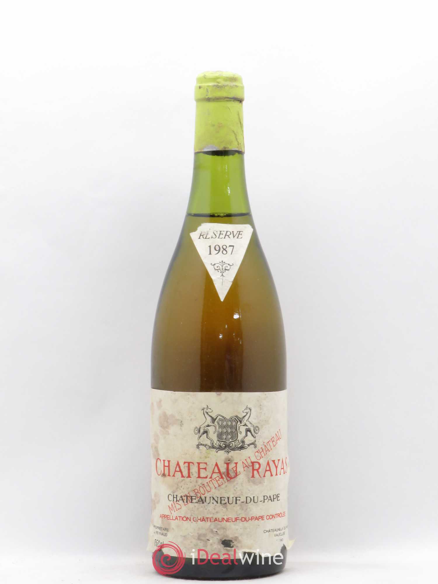 Châteauneuf-du-Pape Château Rayas Emmanuel Reynaud 1987 - Lot de 1 bouteille - 0