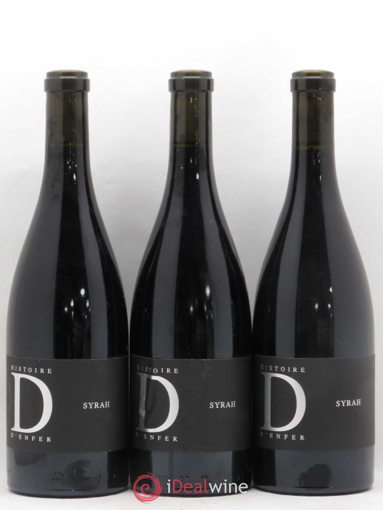 Valais Syrah Histoire d'Enfer 2008 - Lot de 3 bouteilles - 0