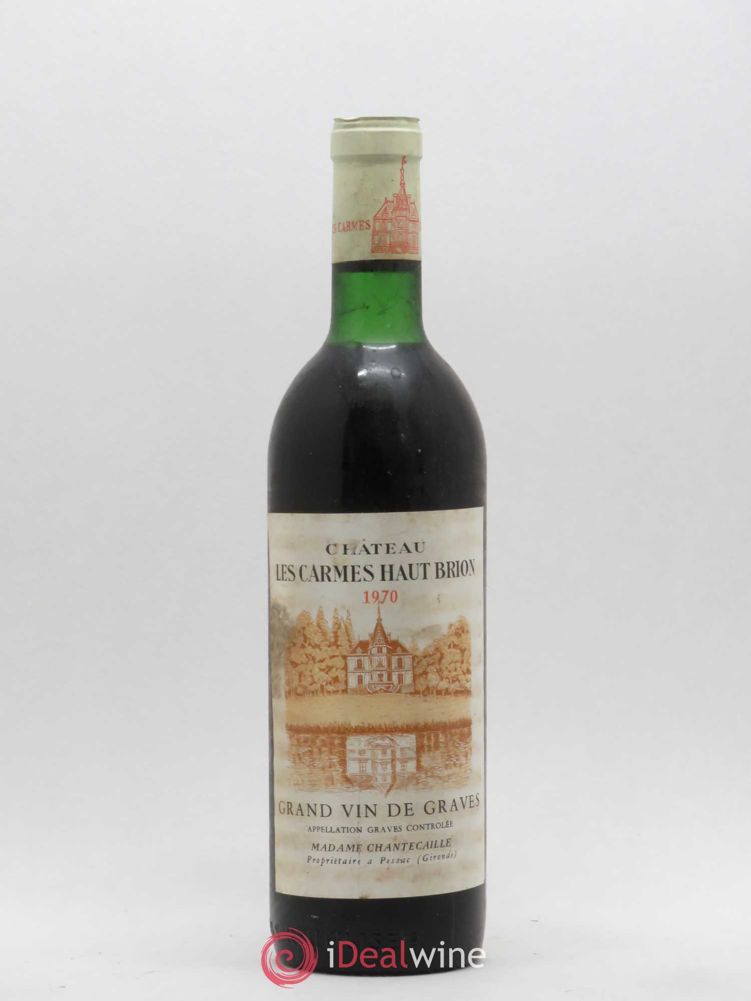 Château Les Carmes Haut-Brion 1970 - Lot de 1 bouteille - 0