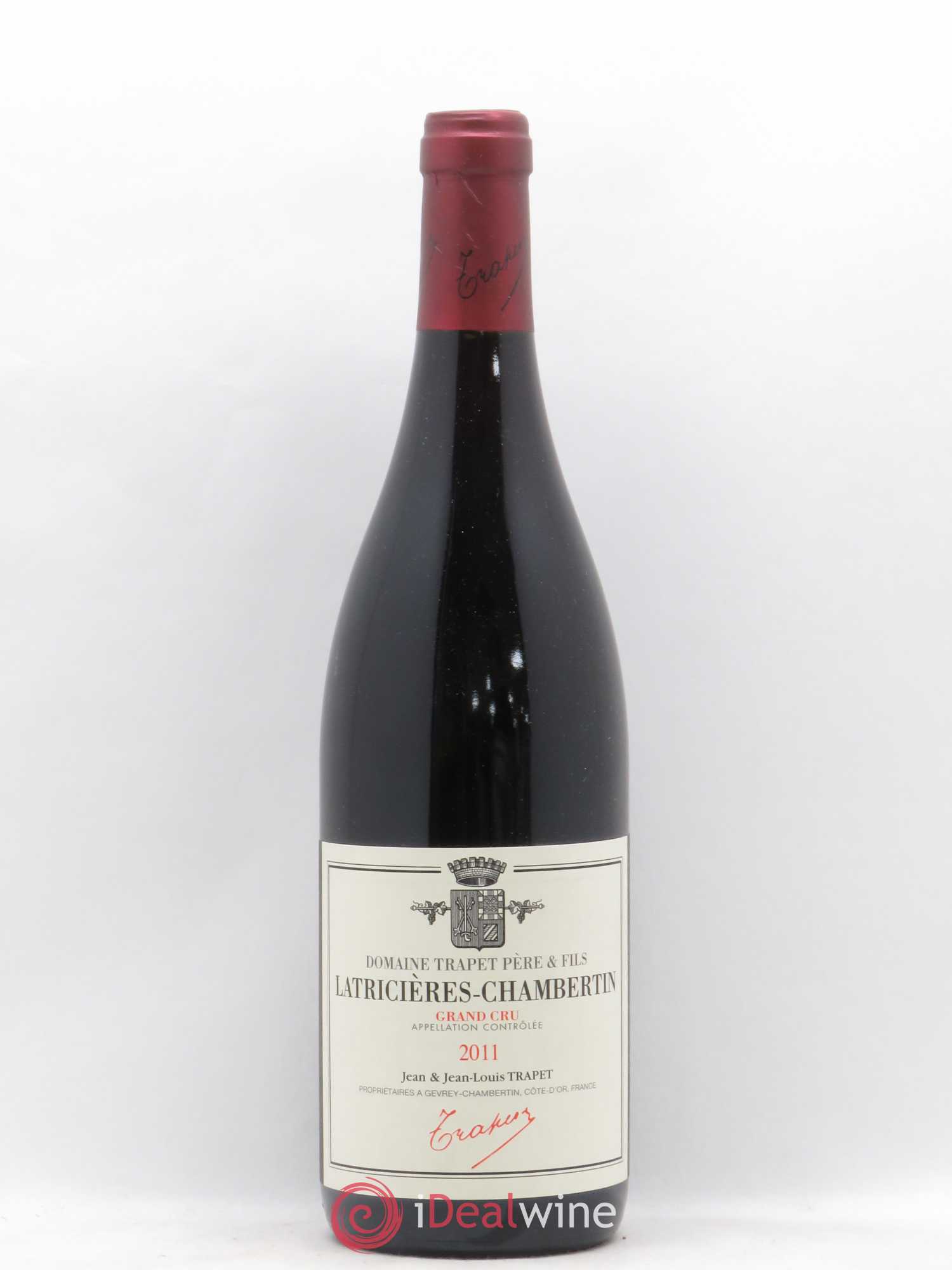 Latricières-Chambertin Grand Cru Domaine Trapet 2011 - Lot de 1 bouteille - 0