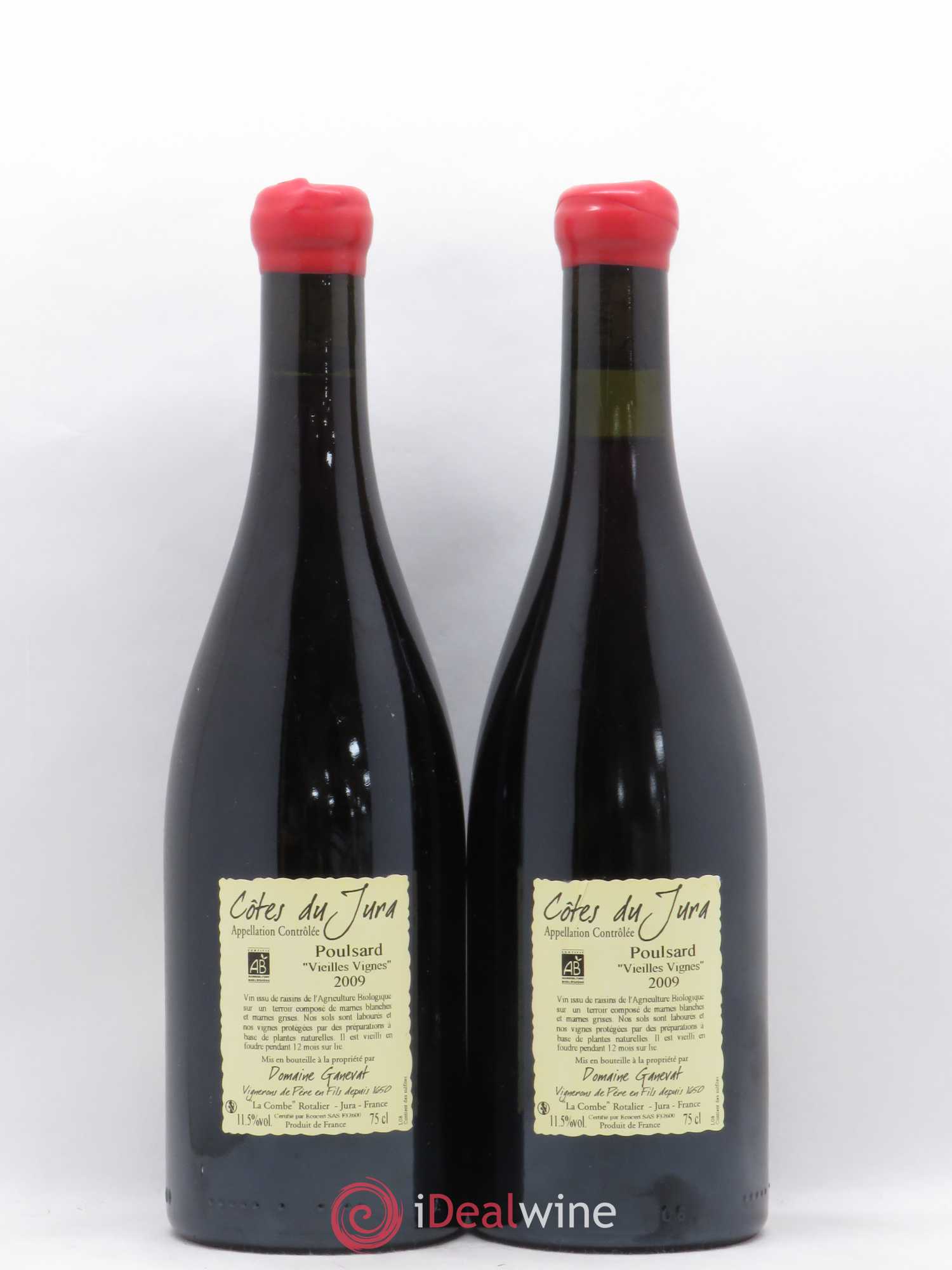 Côtes du Jura Cuvée de l'Enfant Terrible Jean-François Ganevat (Domaine) Vieilles Vignes 2009 - Lot de 2 bouteilles - 1
