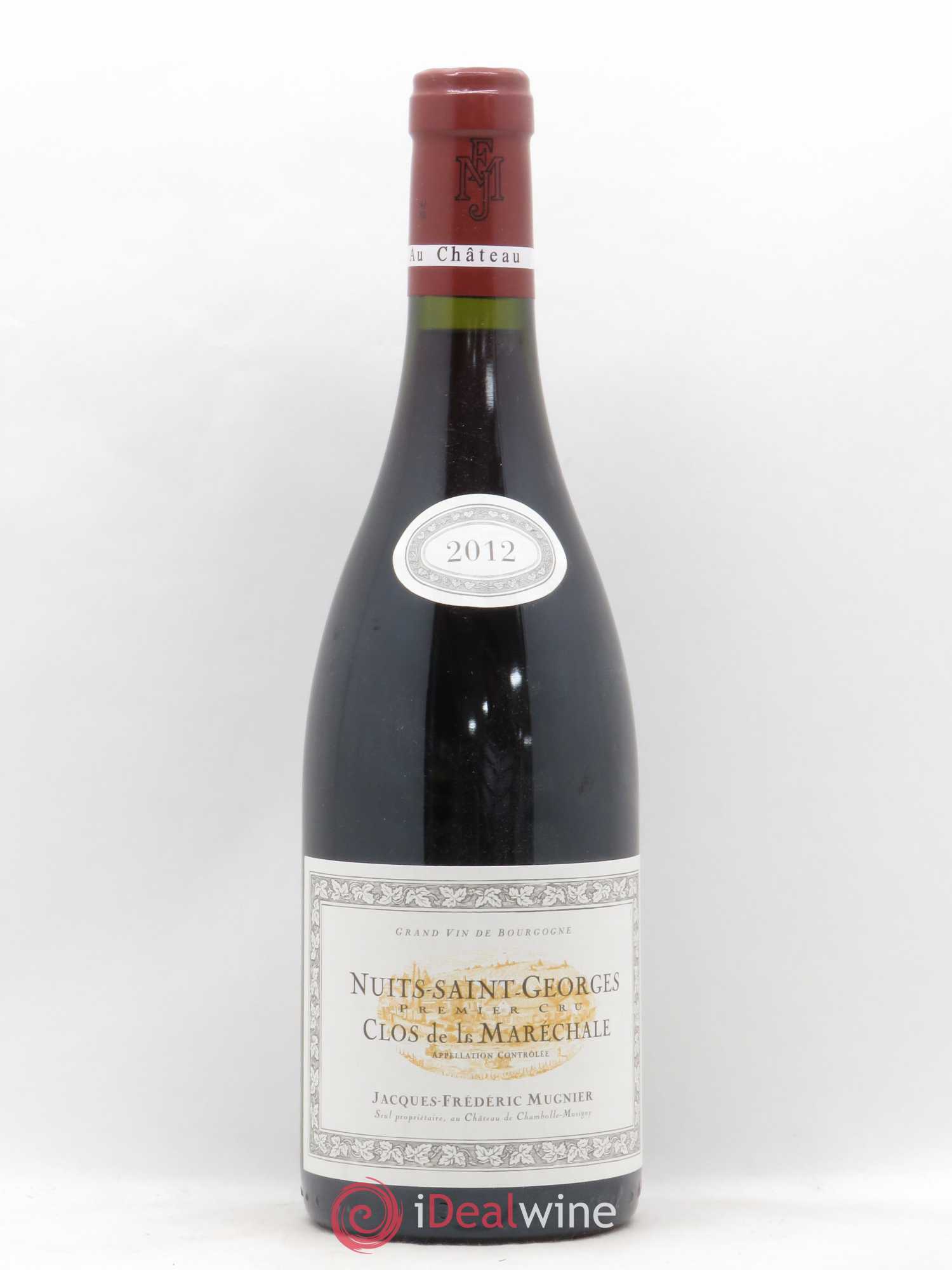 Nuits-Saint-Georges 1er Cru Clos de La Maréchale Jacques-Frédéric Mugnier 2012 - Lot de 1 bouteille - 0