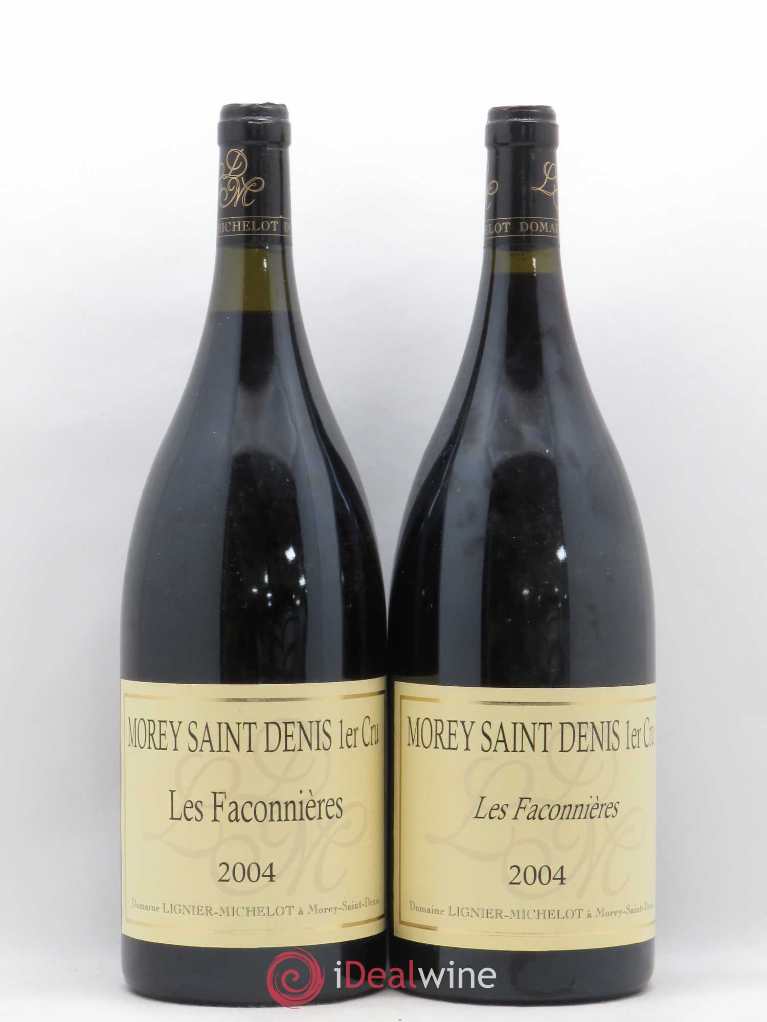 Morey-Saint-Denis 1er Cru Les Faconnières Lignier Michelot (sans prix de réserve) 2004 - Posten von 2 Magnum - 0