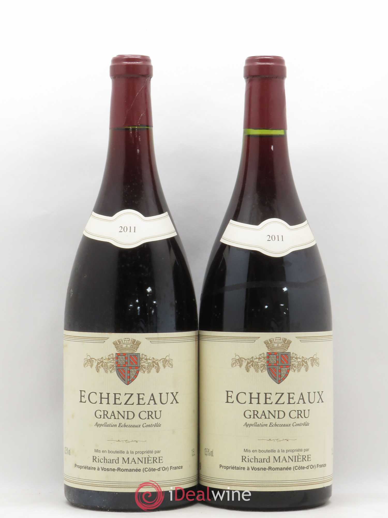 Echezeaux Grand Cru Richard Manière 2011 - Lot de 2 magnums - 0