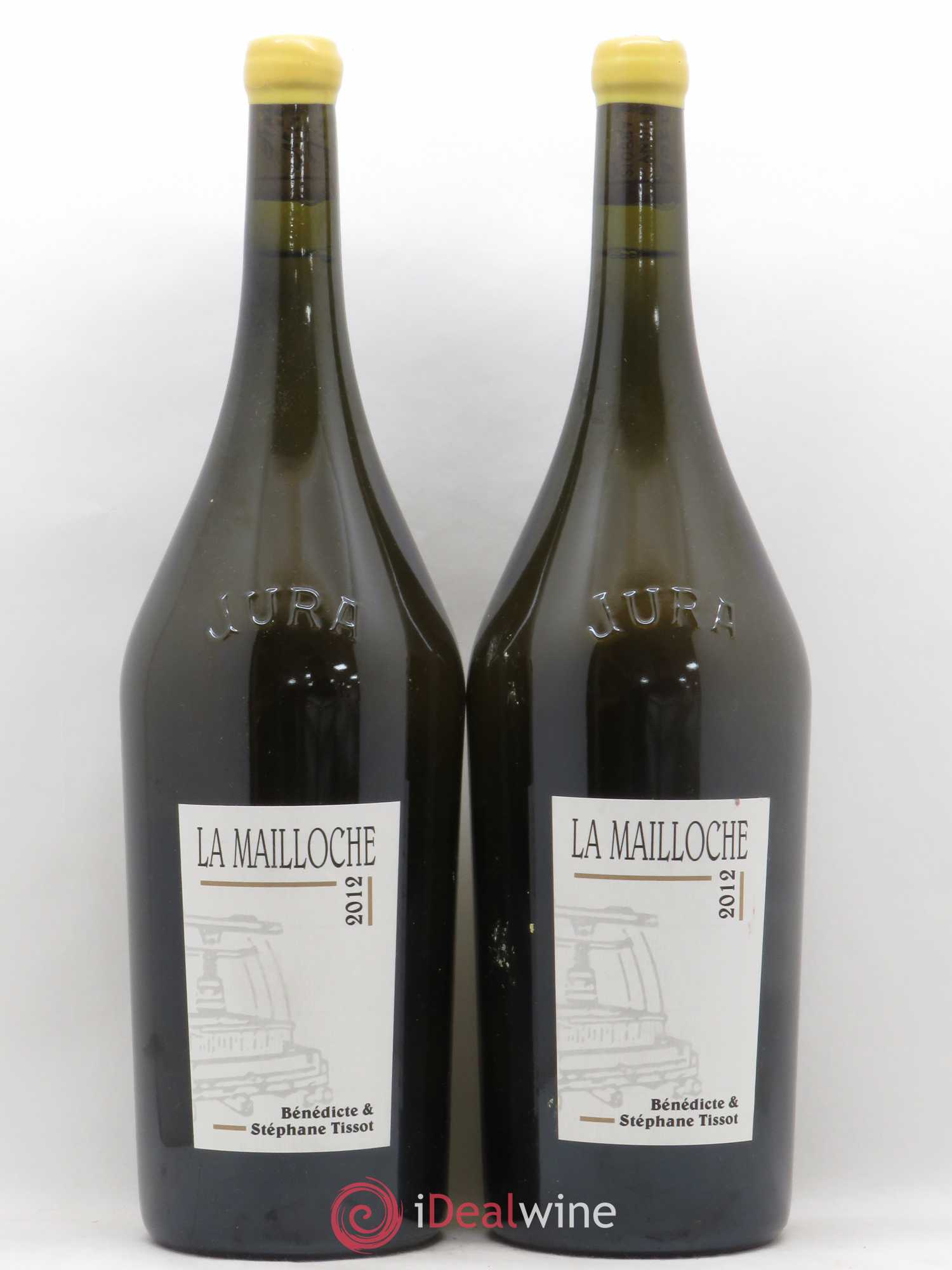 Arbois La Mailloche Bénédicte et Stéphane Tissot 2012 - Lot de 2 magnums - 0