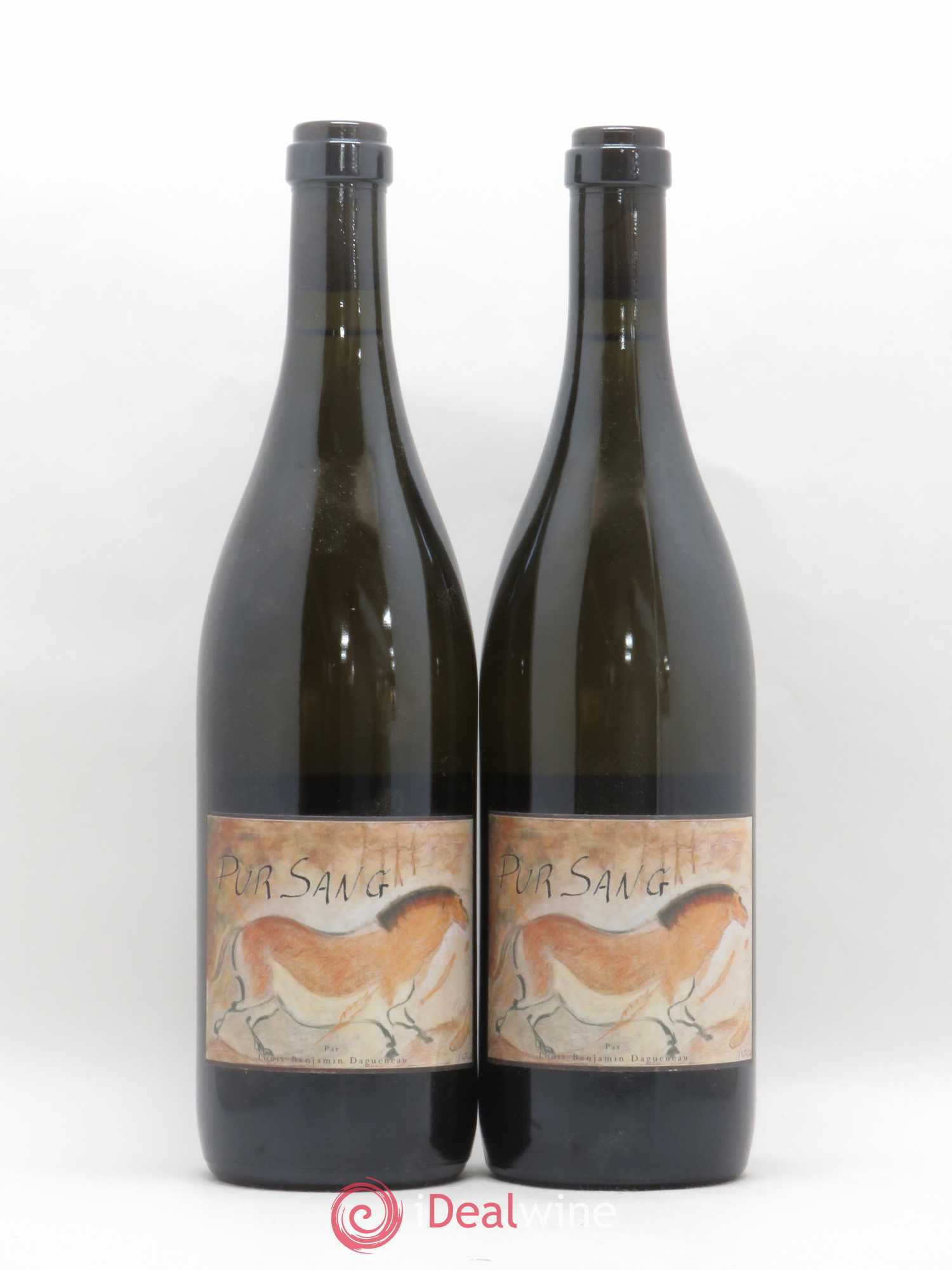 Vin de France (anciennement Pouilly-Fumé) Pur Sang Dagueneau (Domaine Didier - Louis-Benjamin) 2008 - Lot de 2 bouteilles - 0