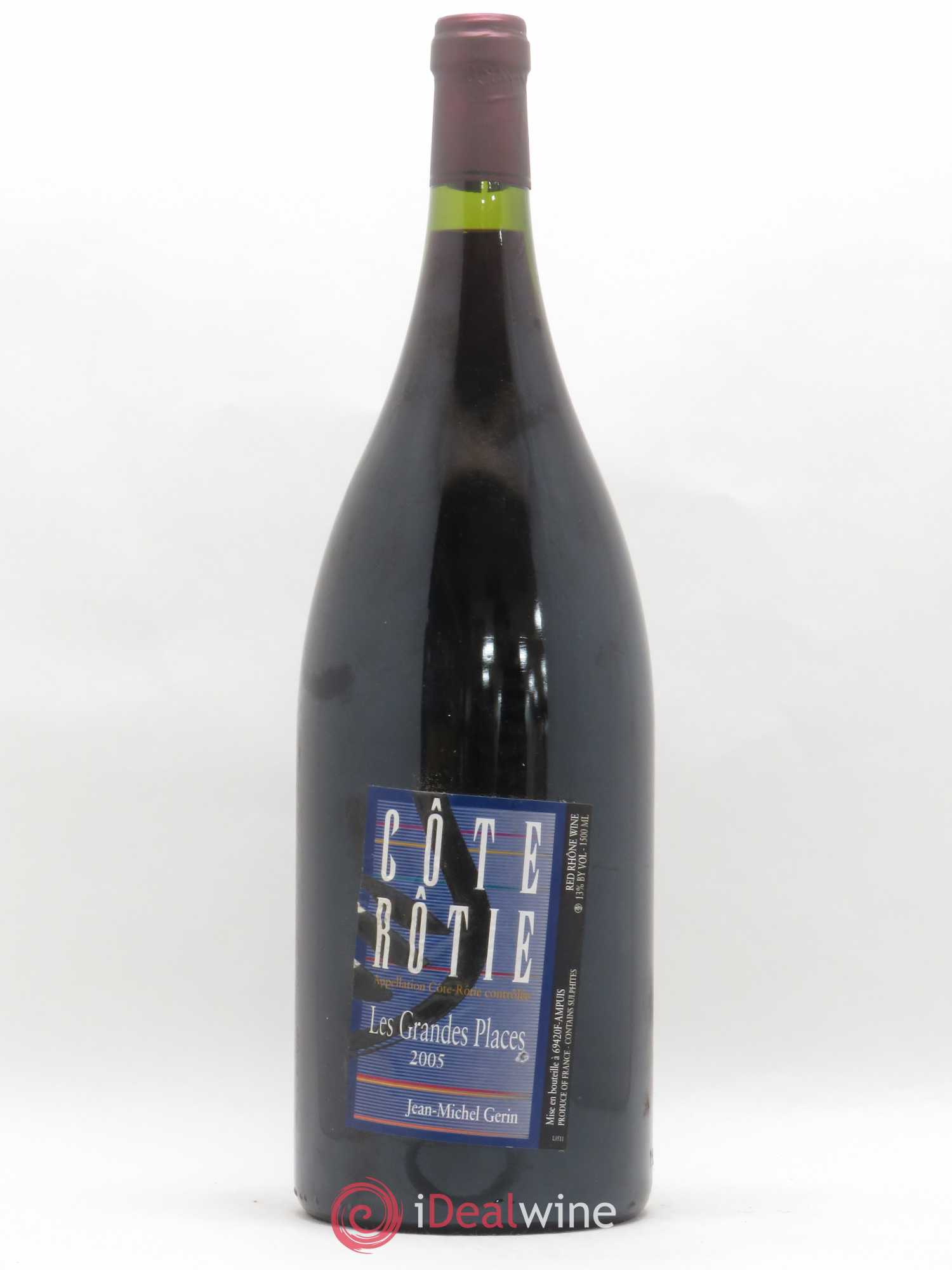 Côte-Rôtie Les Grandes Places Jean-Michel Gerin 2005 - Lot de 1 magnum - 0