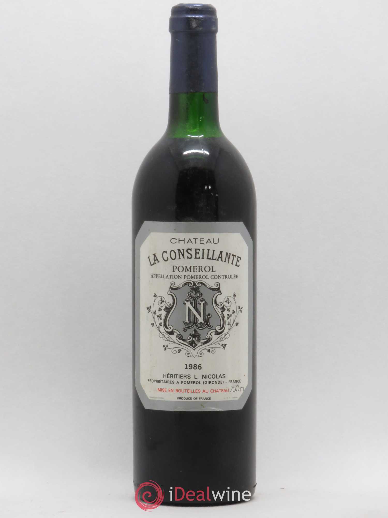 Château la Conseillante 1986 - Lot de 1 bouteille - 0