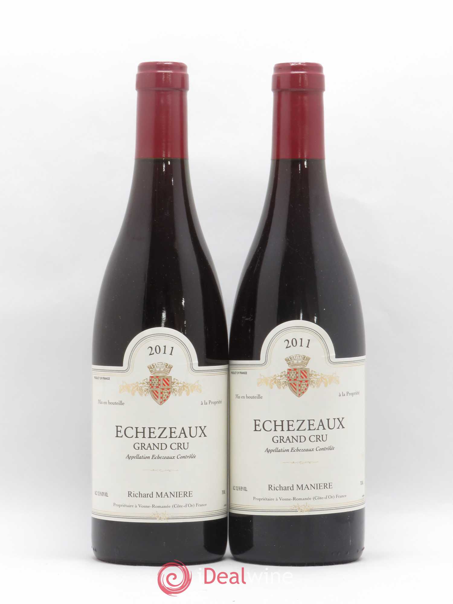 Echezeaux Grand Cru Richard Manière 2011 - Lot de 2 bouteilles - 0