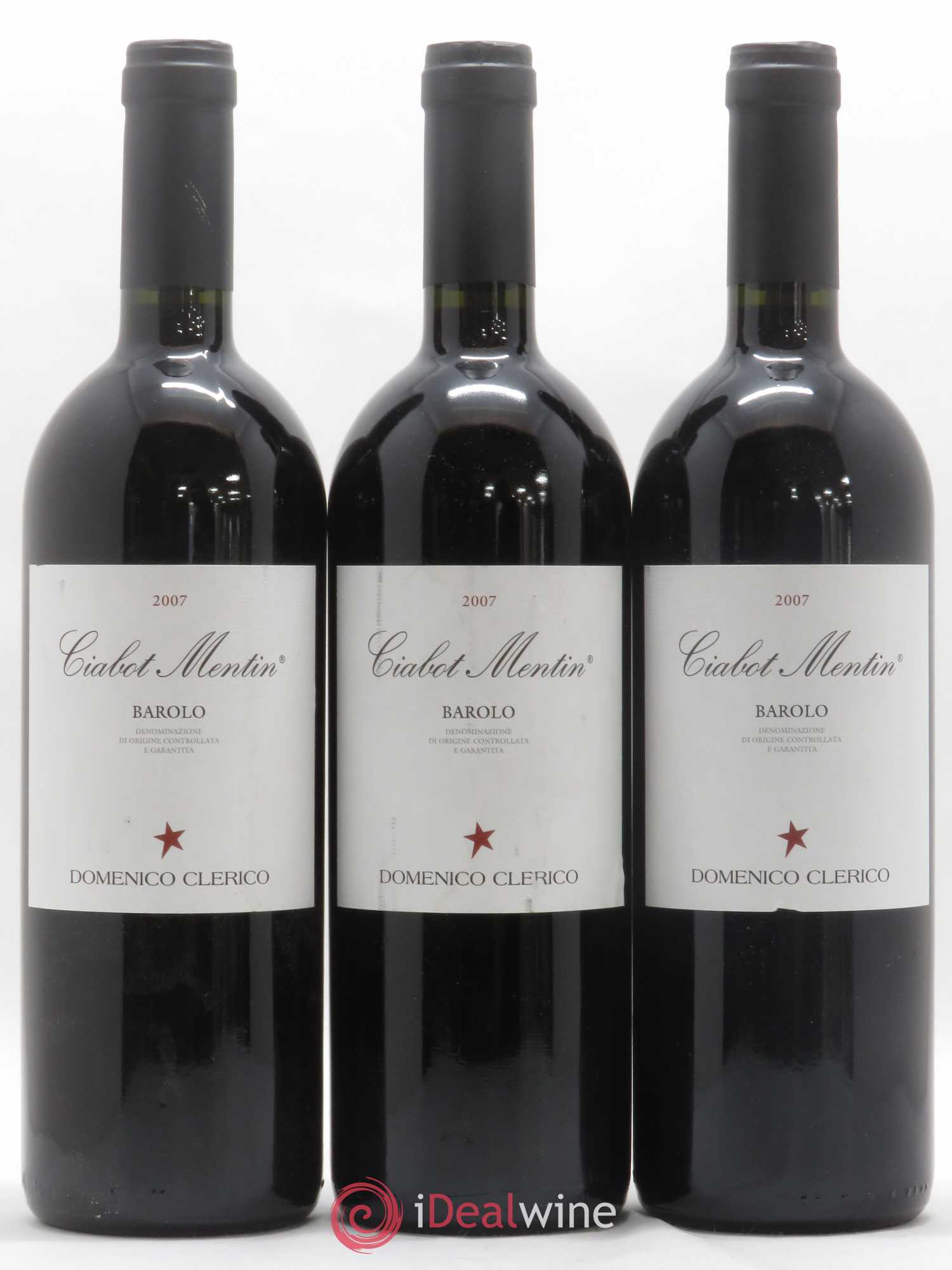 Barolo Ciabot Mentin Clerico 2007 - Posten von 3 Flaschen - 0