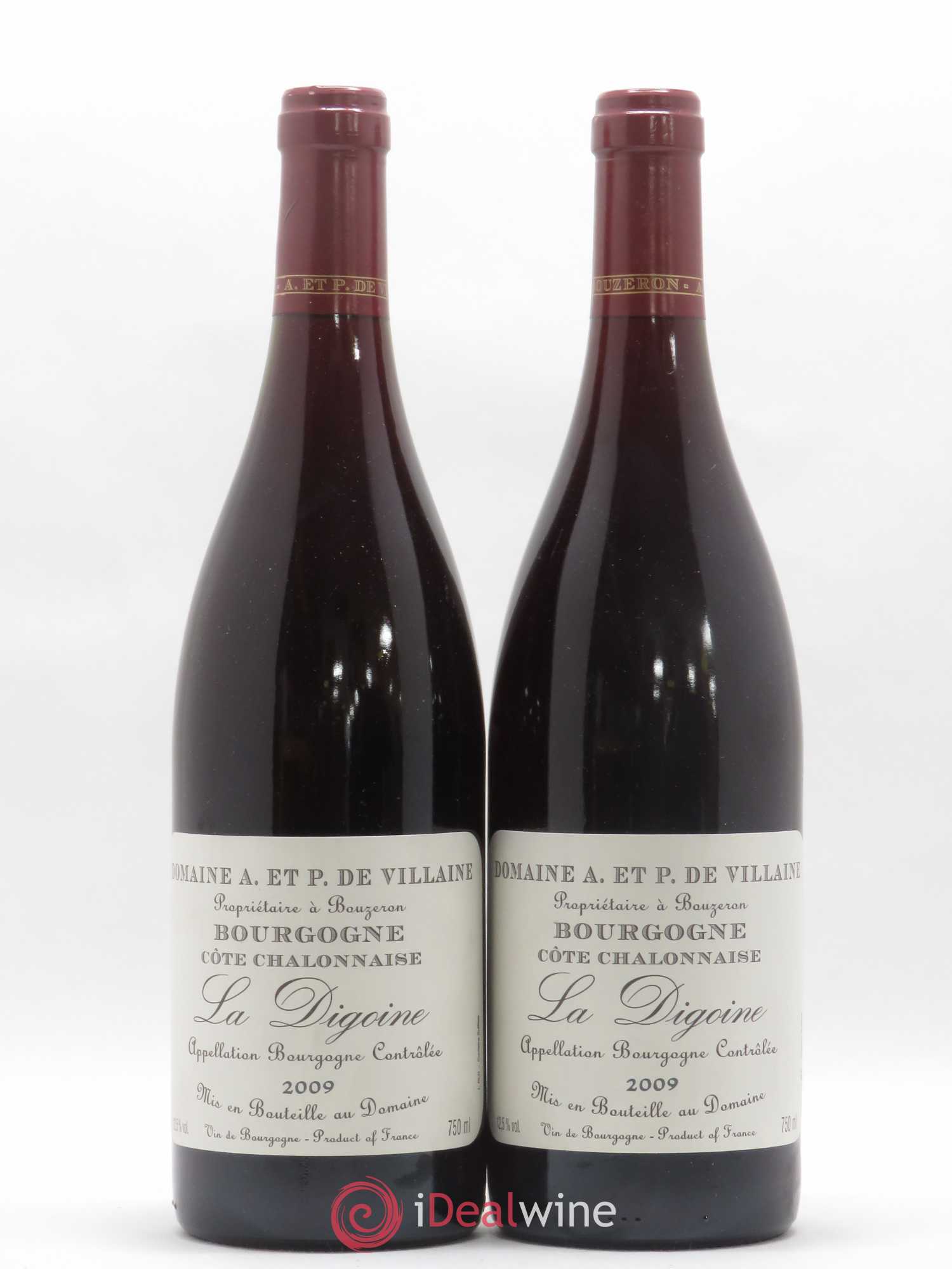 Bourgogne La Digoine Domaine de Villaine 2009 - Lot de 2 bouteilles - 0