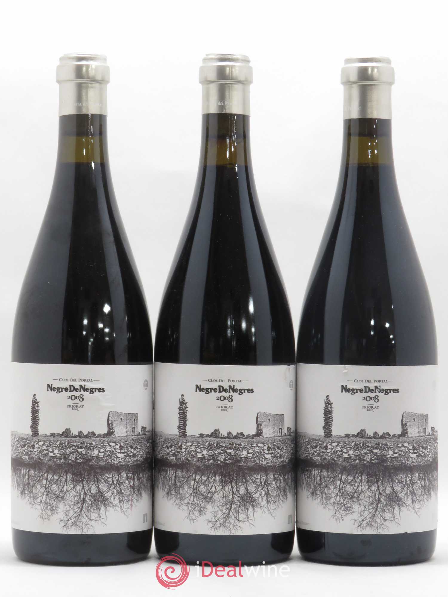 Priorat DOCA Negre de Negres Clos Del Portal 2008 - Posten von 3 Flaschen - 0