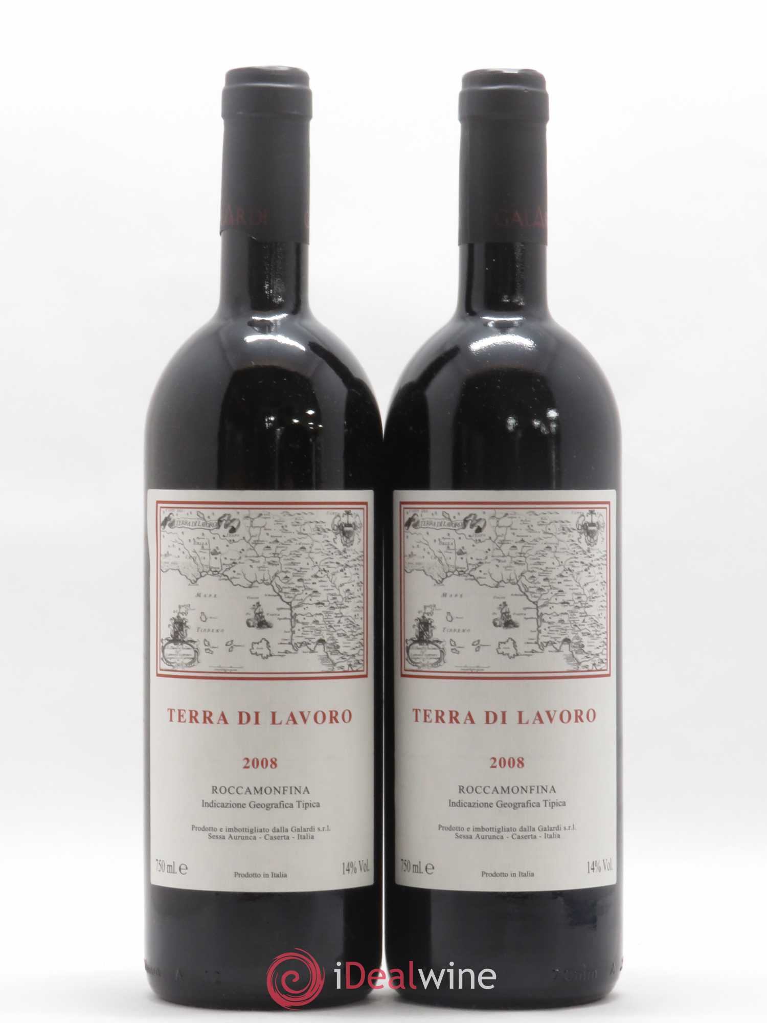 Toscana IGT IGT Rocca Monfina Terra di Lavoro 2008 - Posten von 2 Flaschen - 0